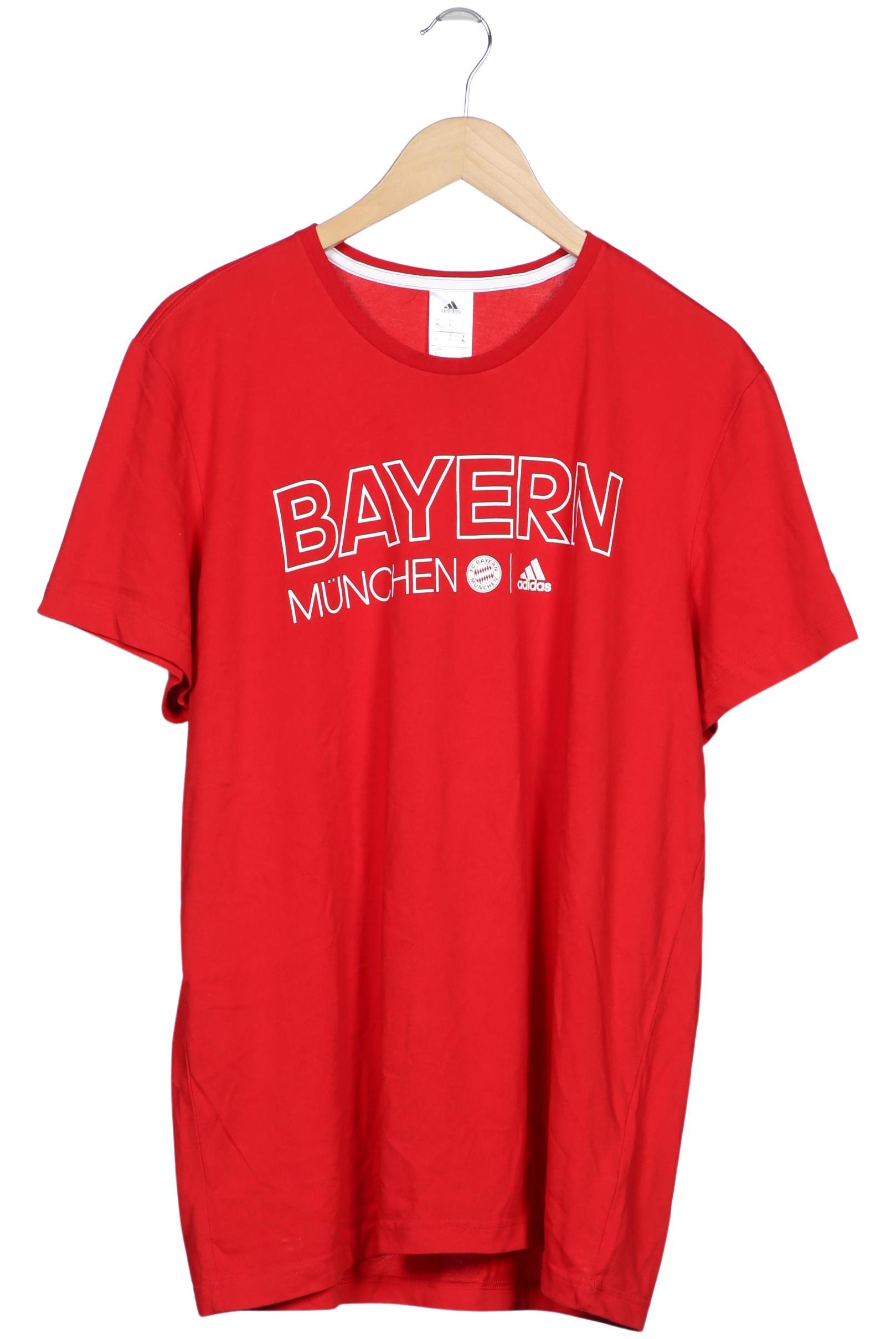 

adidas Herren T-Shirt, rot, Gr. 54