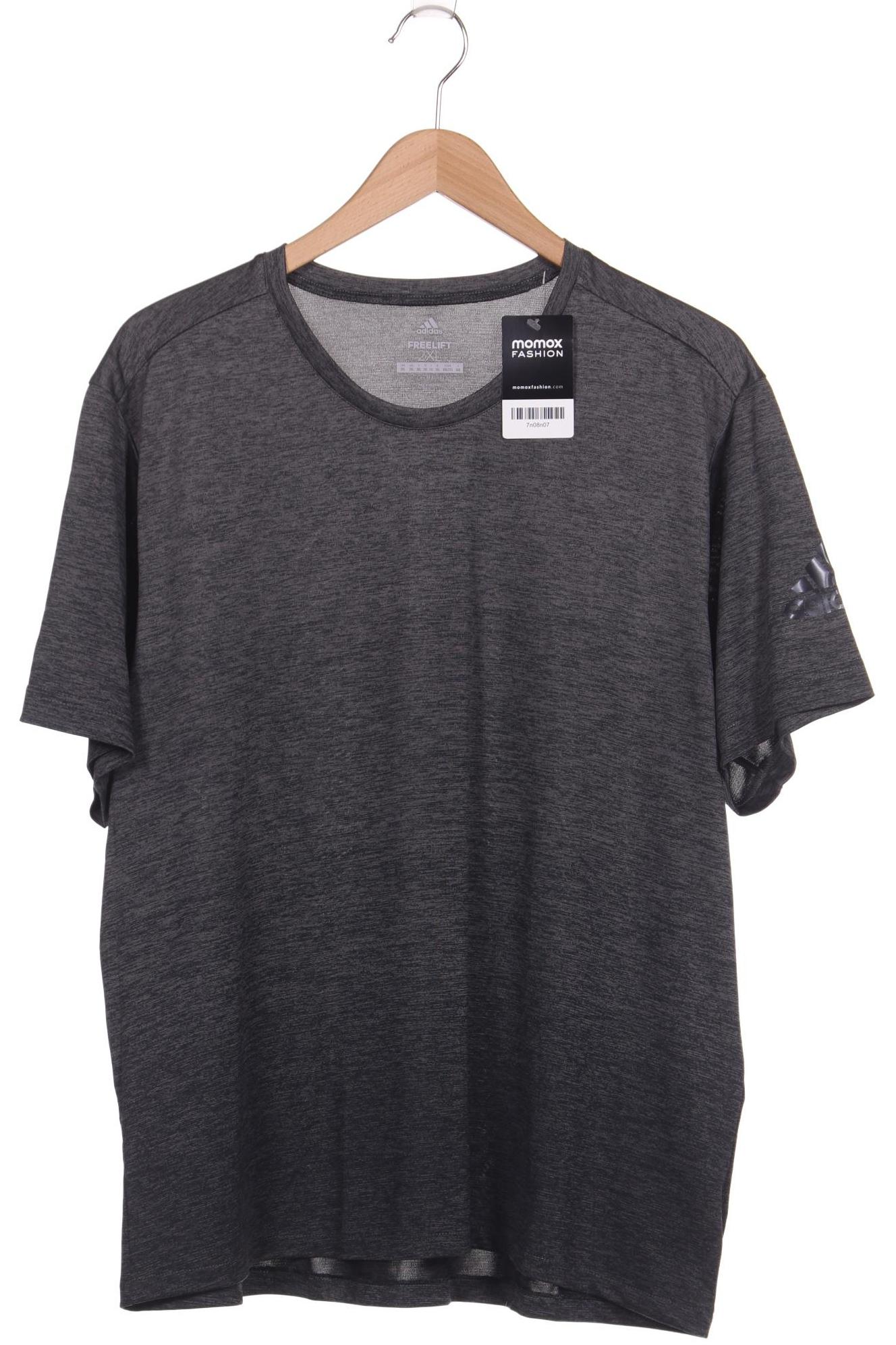 

adidas Herren T-Shirt, grau, Gr. 56