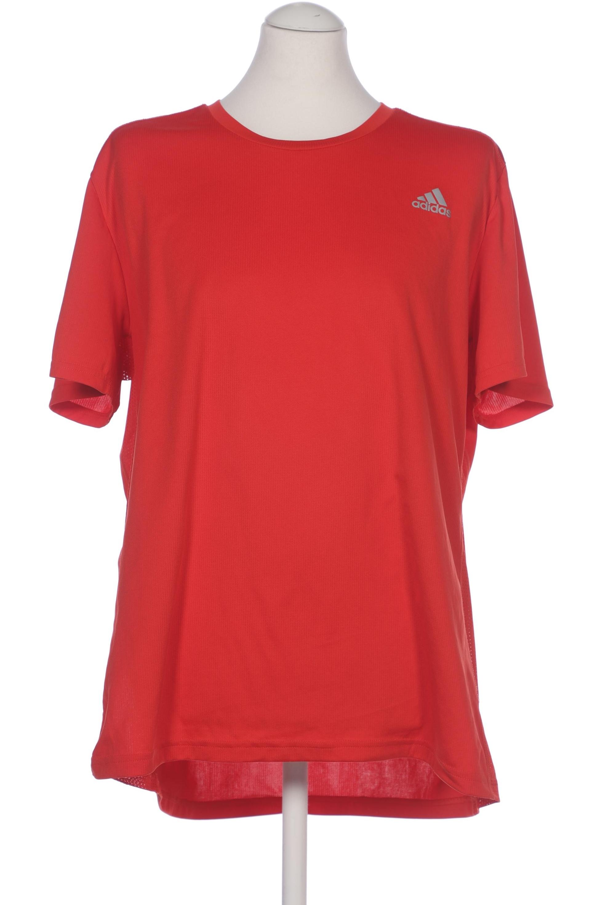 

adidas Herren T-Shirt, rot, Gr. 54