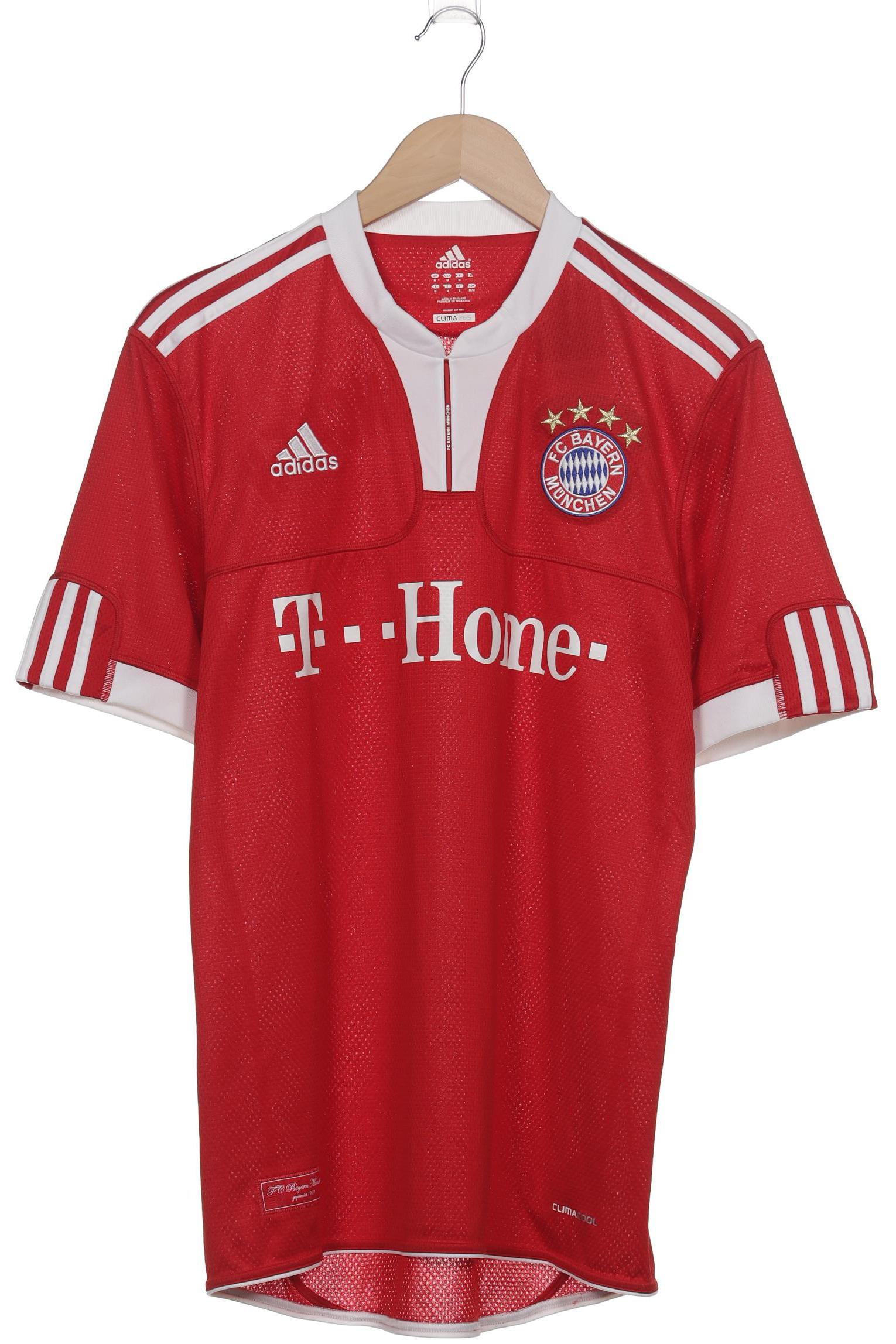 

adidas Herren T-Shirt, rot, Gr. 48