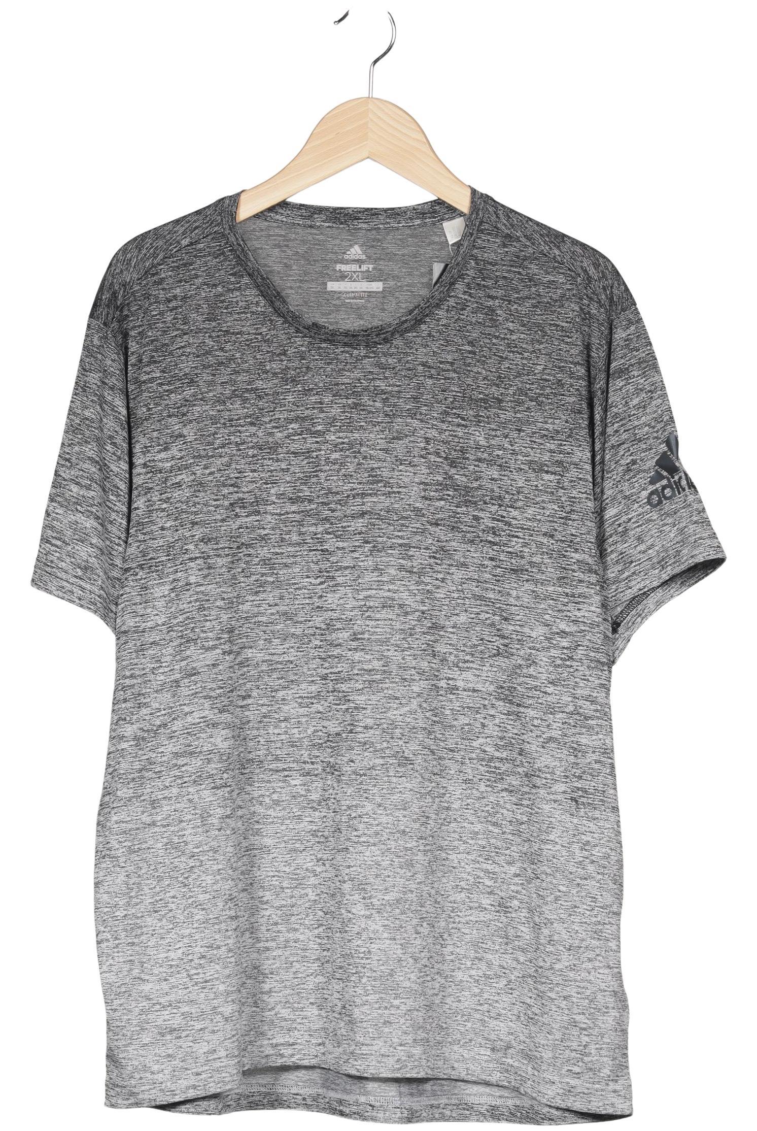 

adidas Herren T-Shirt, grau, Gr. 56