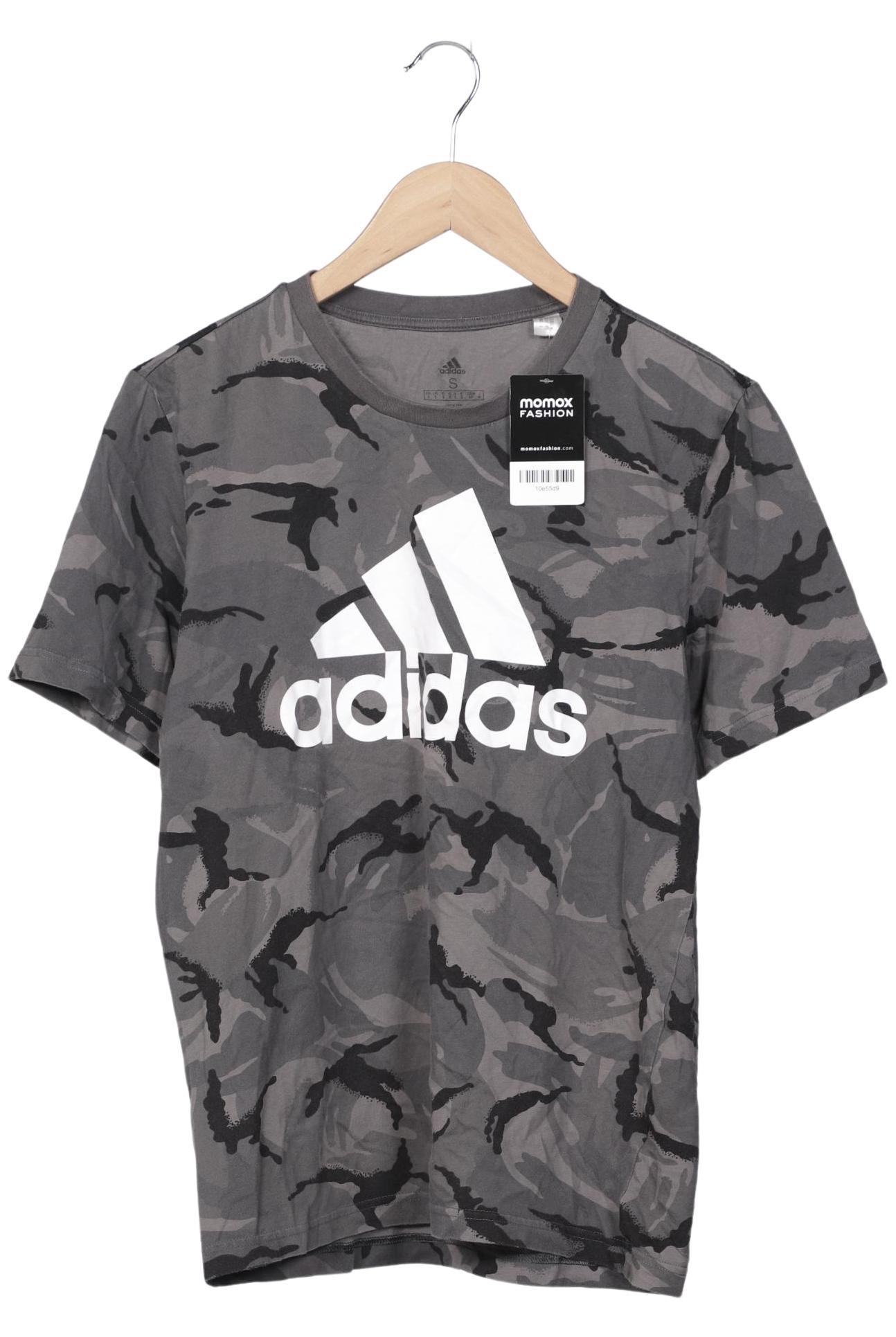 

adidas Herren T-Shirt, grau, Gr. 46