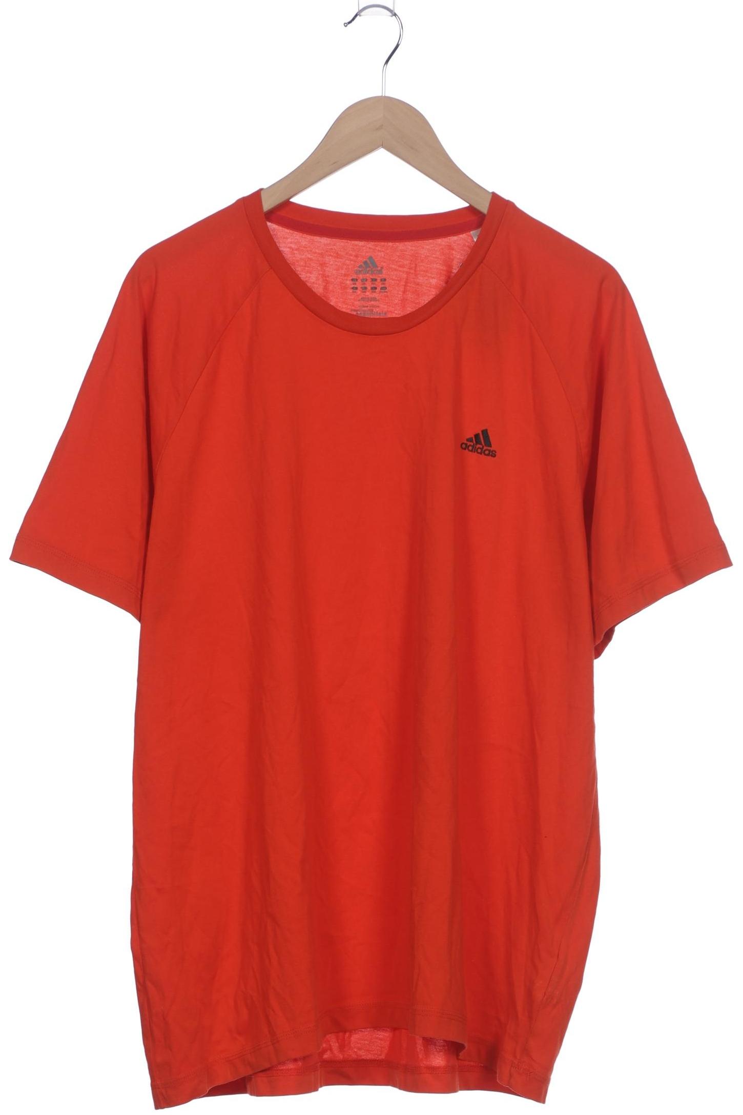 

adidas Herren T-Shirt, rot, Gr. 56