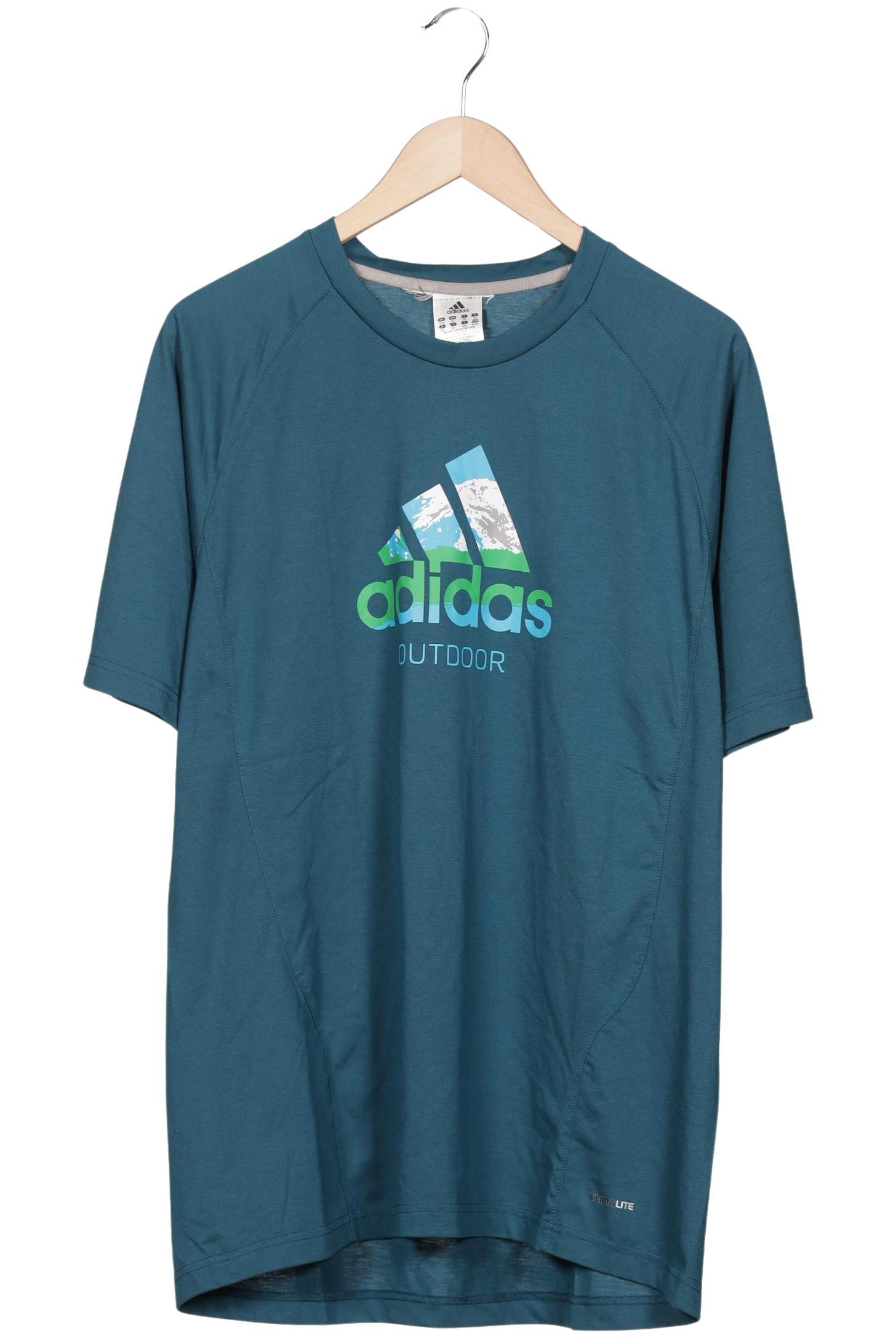 

adidas Herren T-Shirt, türkis, Gr. 58