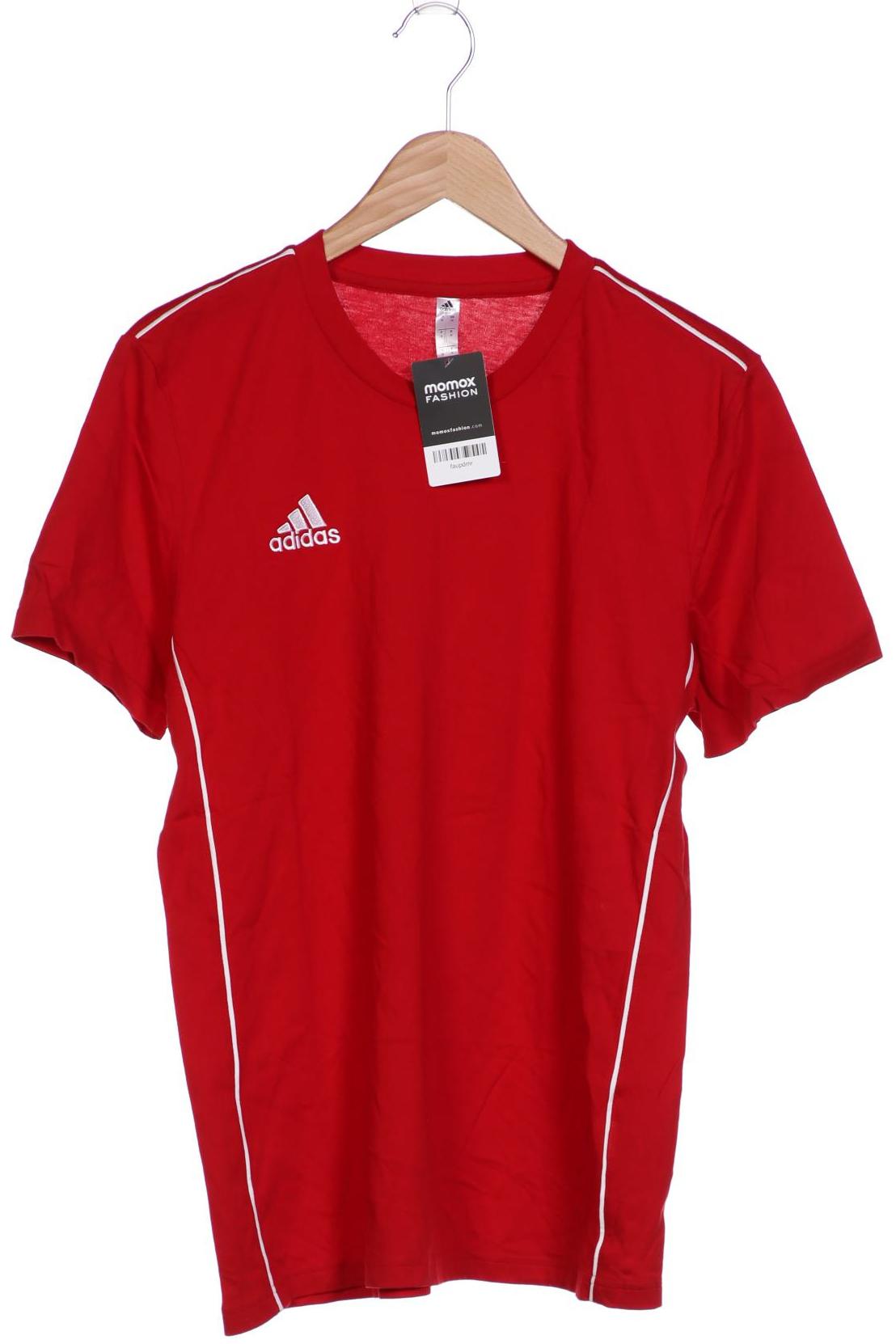 

adidas Herren T-Shirt, rot, Gr. 48