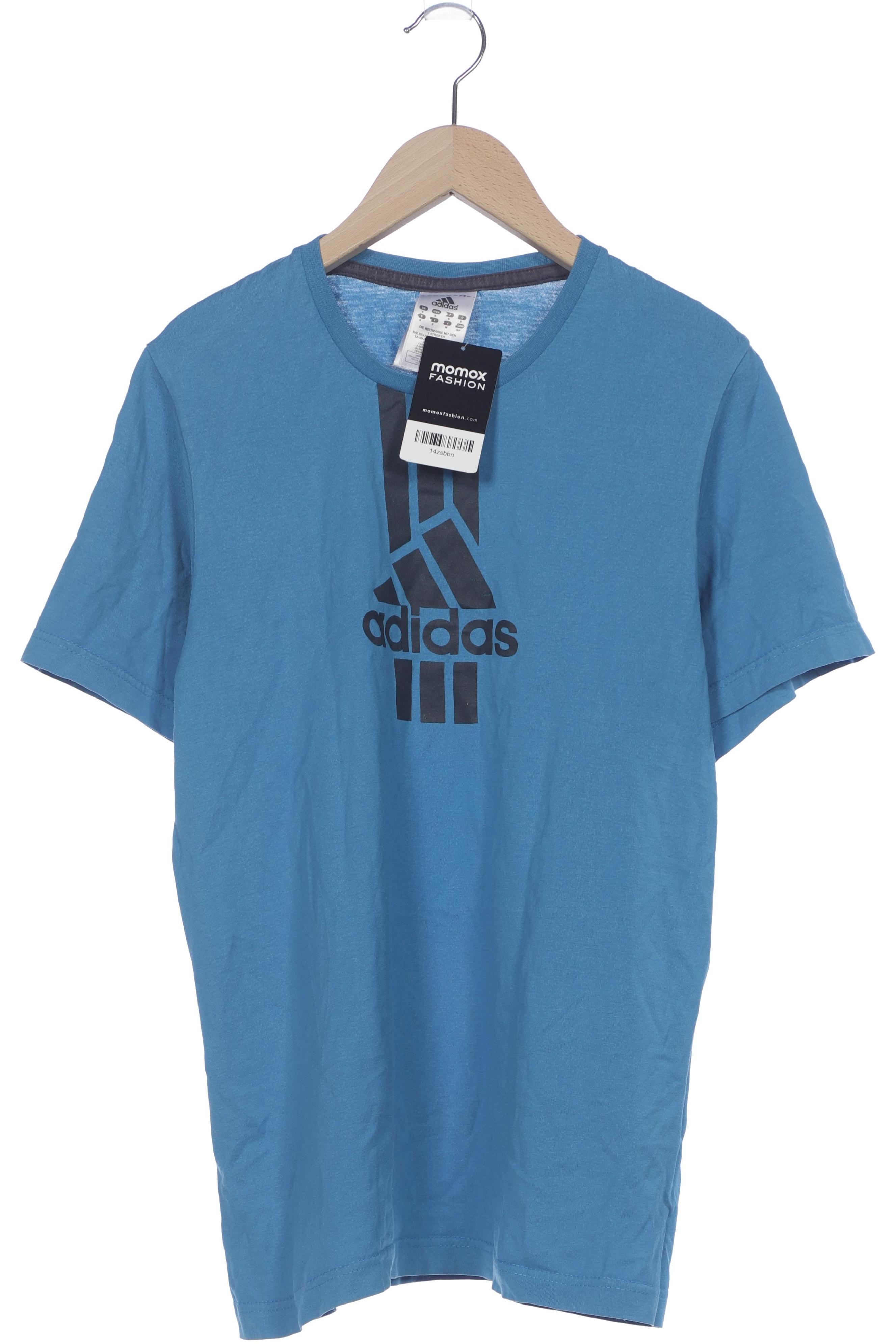 

adidas Herren T-Shirt, blau, Gr. 46