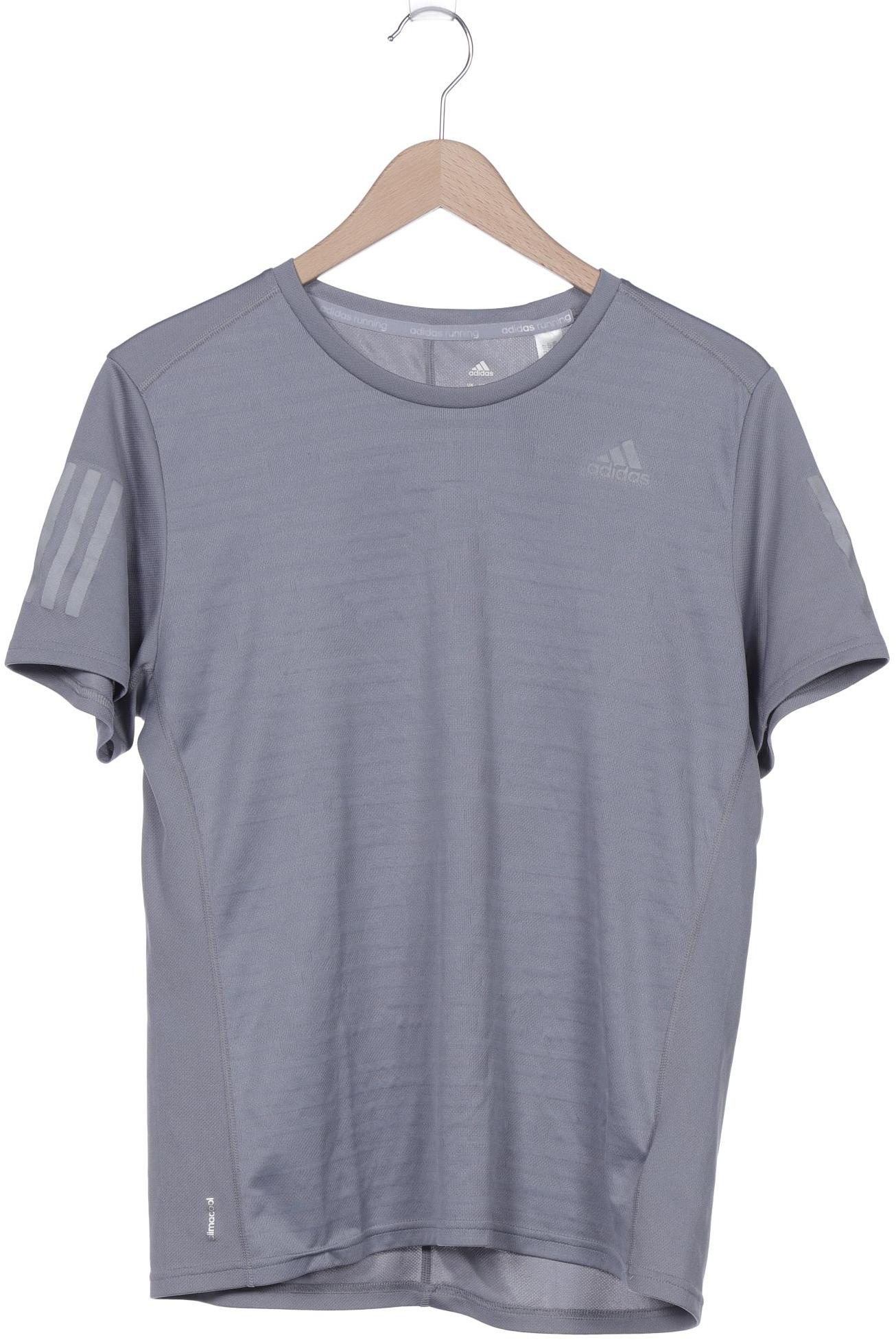 

adidas Herren T-Shirt, grau, Gr. 48