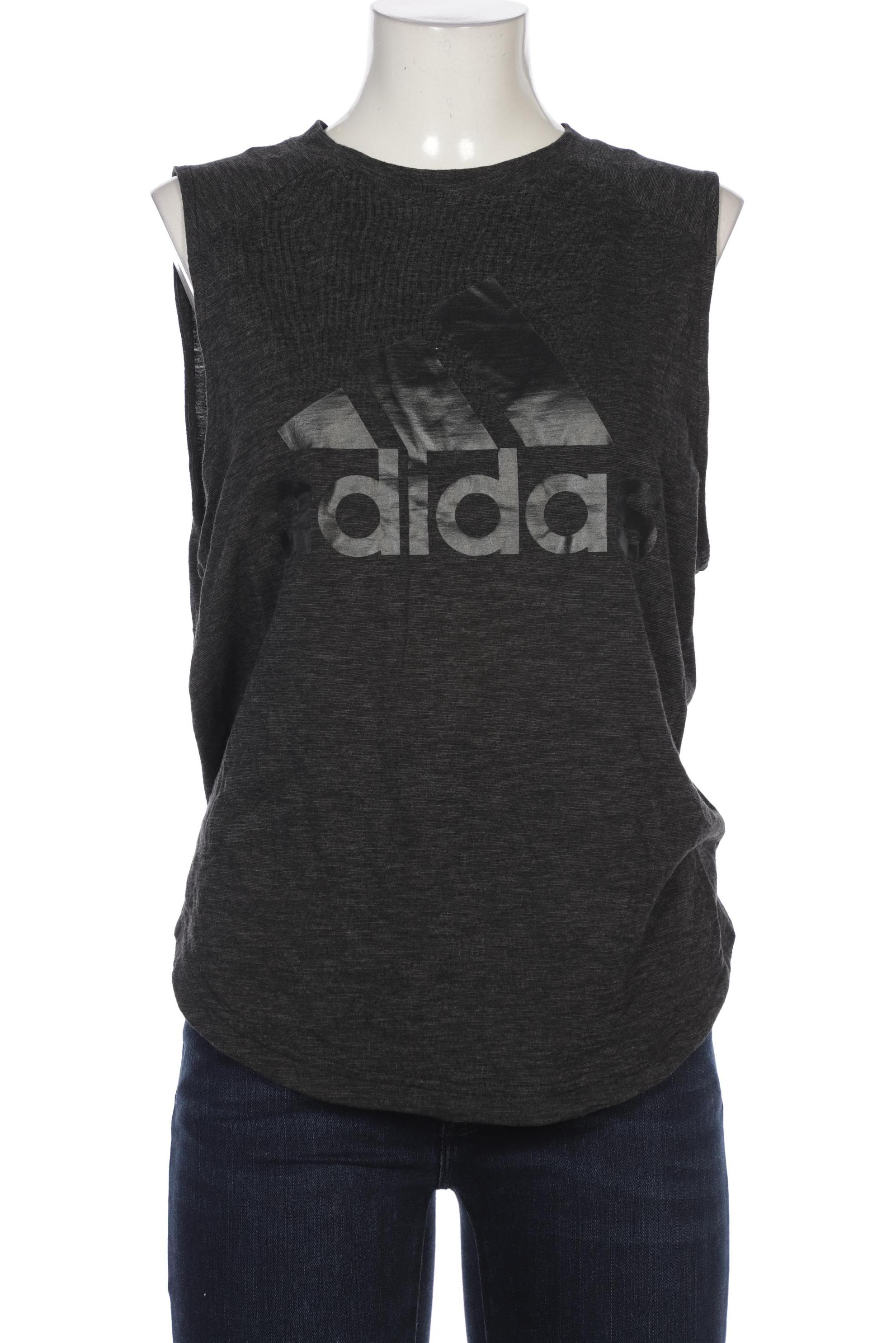 

adidas Herren T-Shirt, grau, Gr. 48