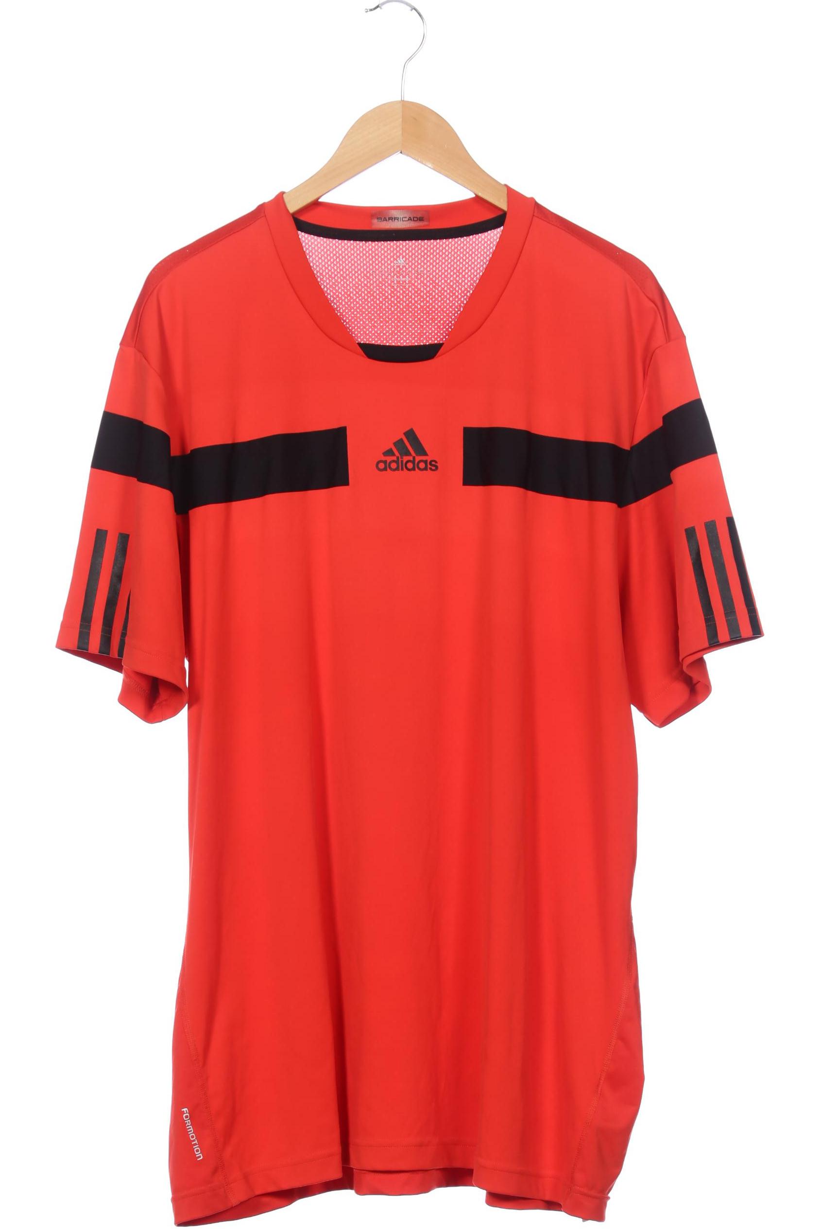 

adidas Herren T-Shirt, rot, Gr. 56
