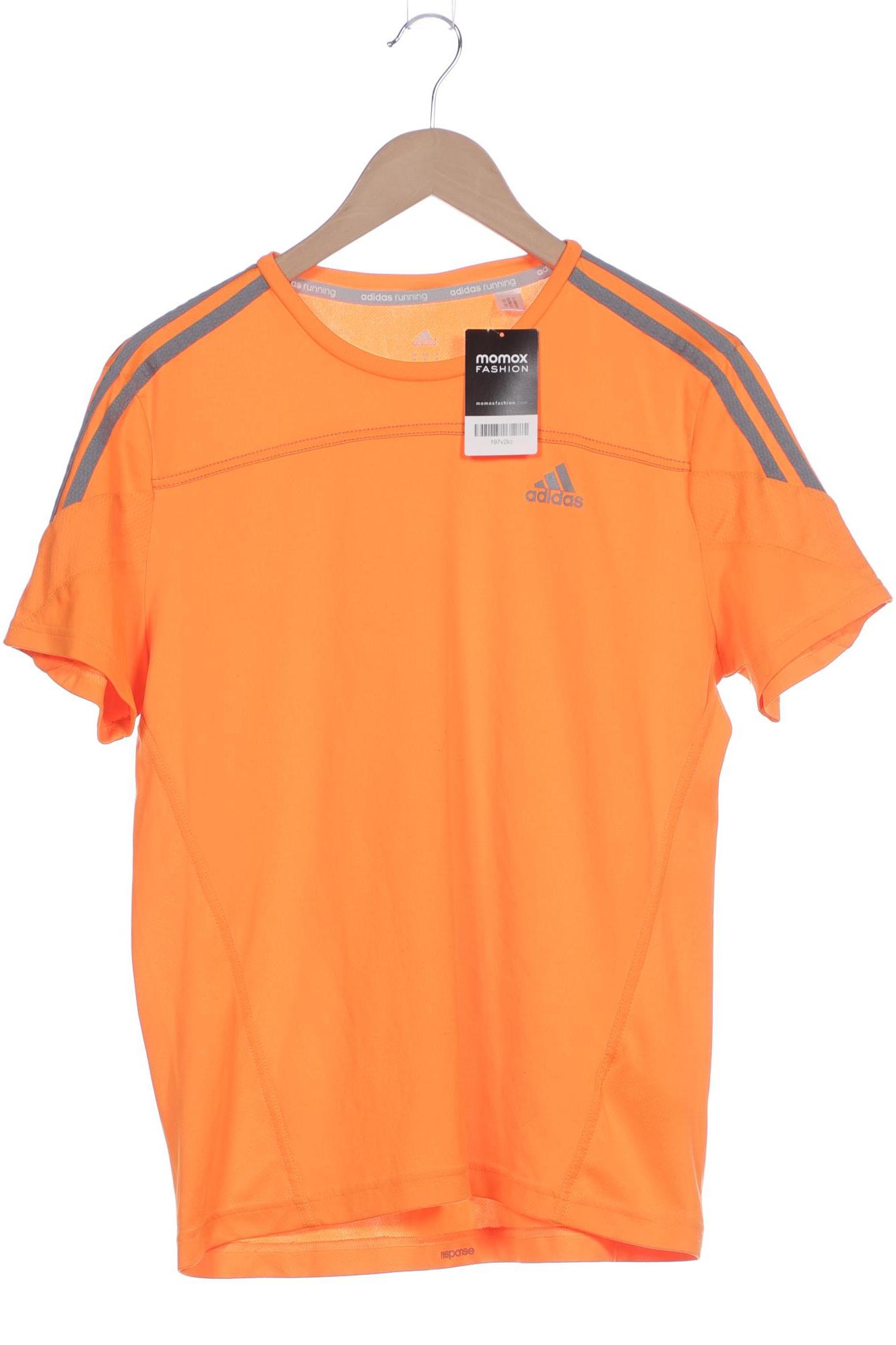 

adidas Herren T-Shirt, orange, Gr. 48