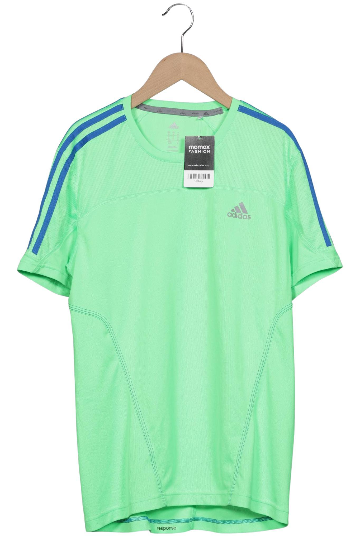 

adidas Herren T-Shirt, neon, Gr. 48