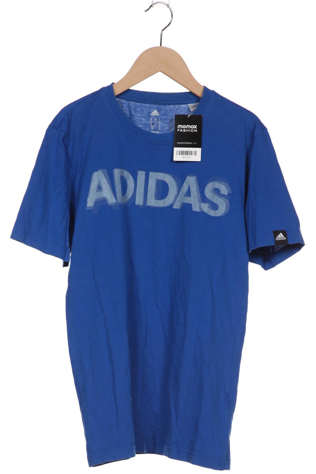 

adidas Herren T-Shirt, blau, Gr. 46