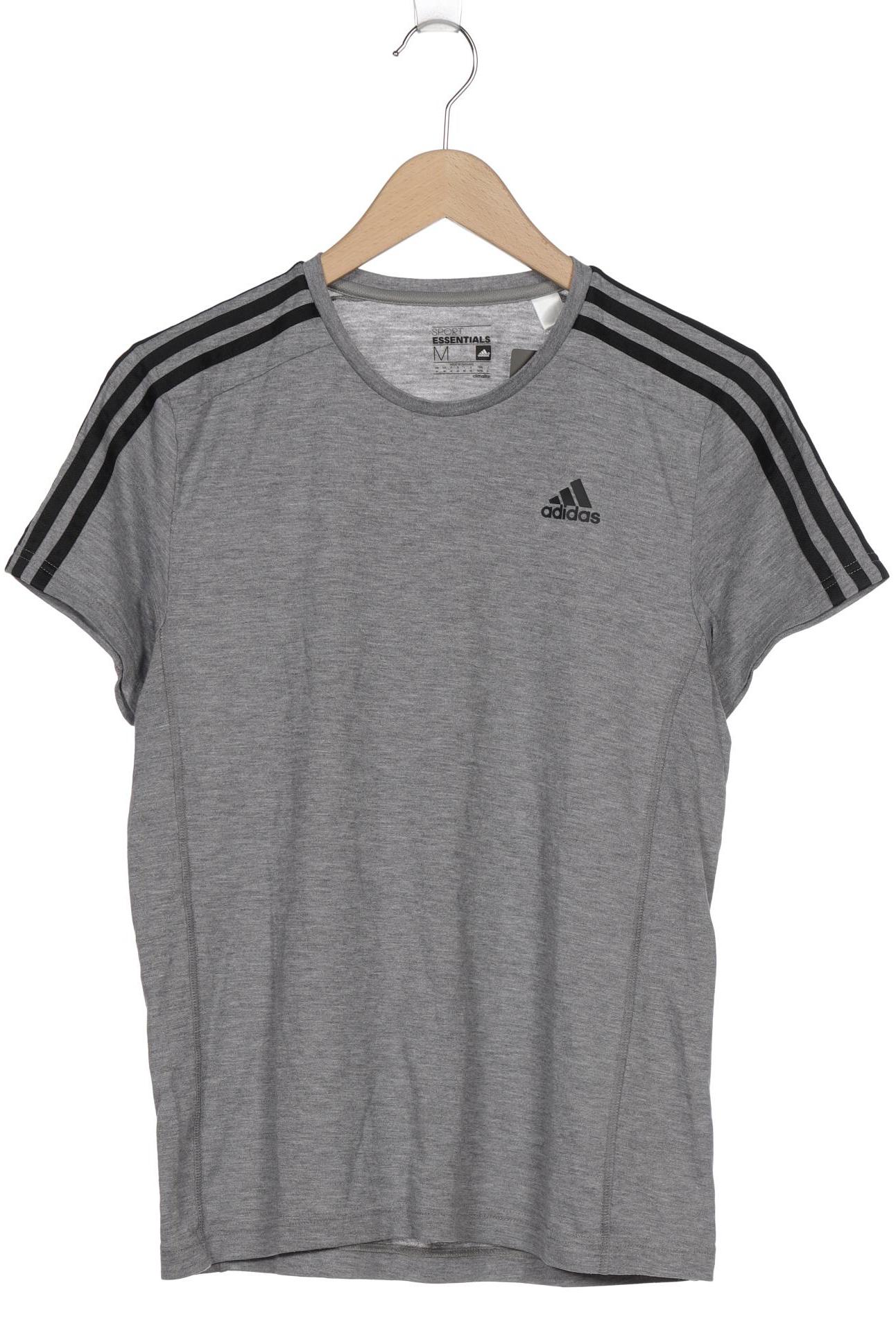 

adidas Herren T-Shirt, grau, Gr. 48