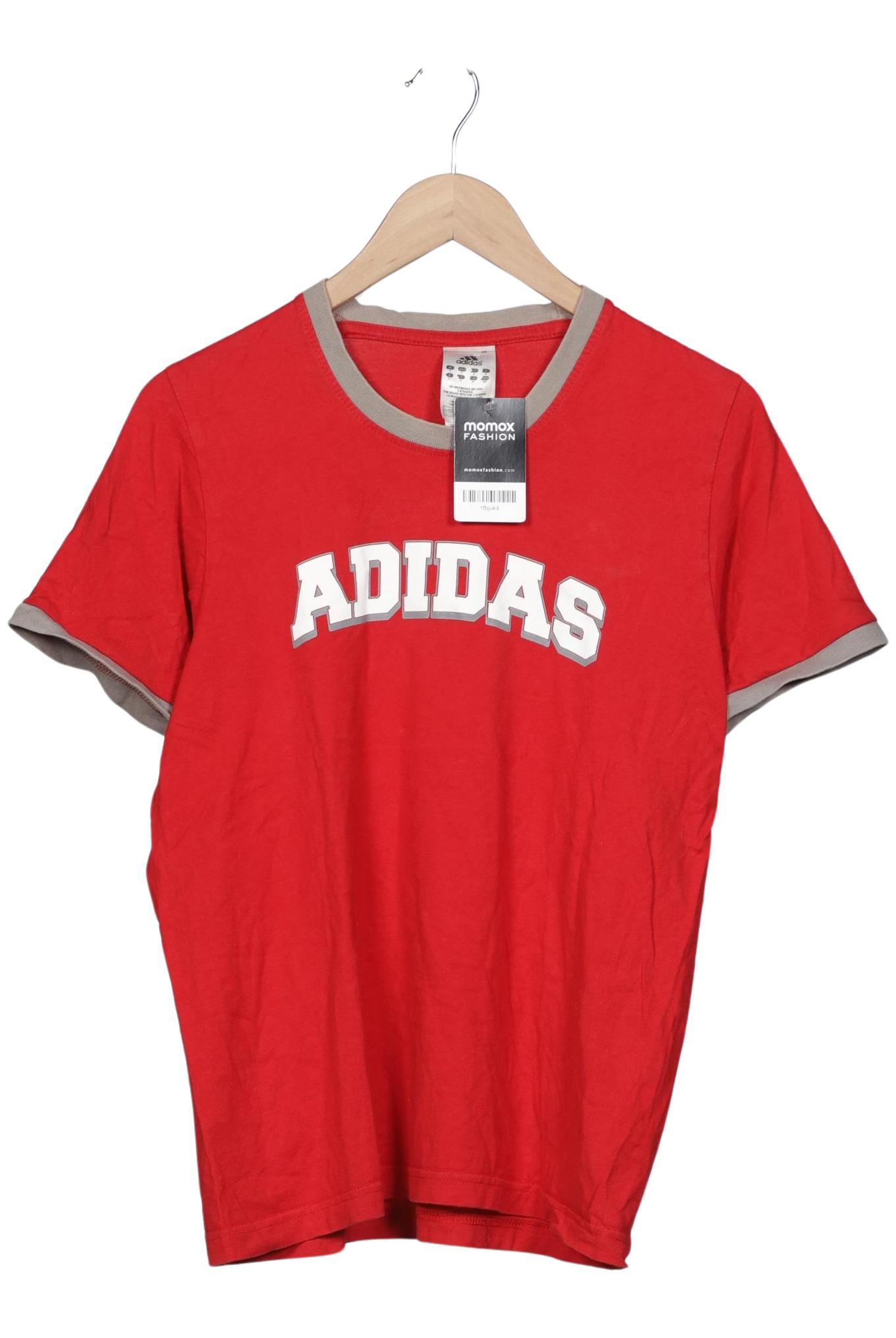 

adidas Herren T-Shirt, rot, Gr. 46