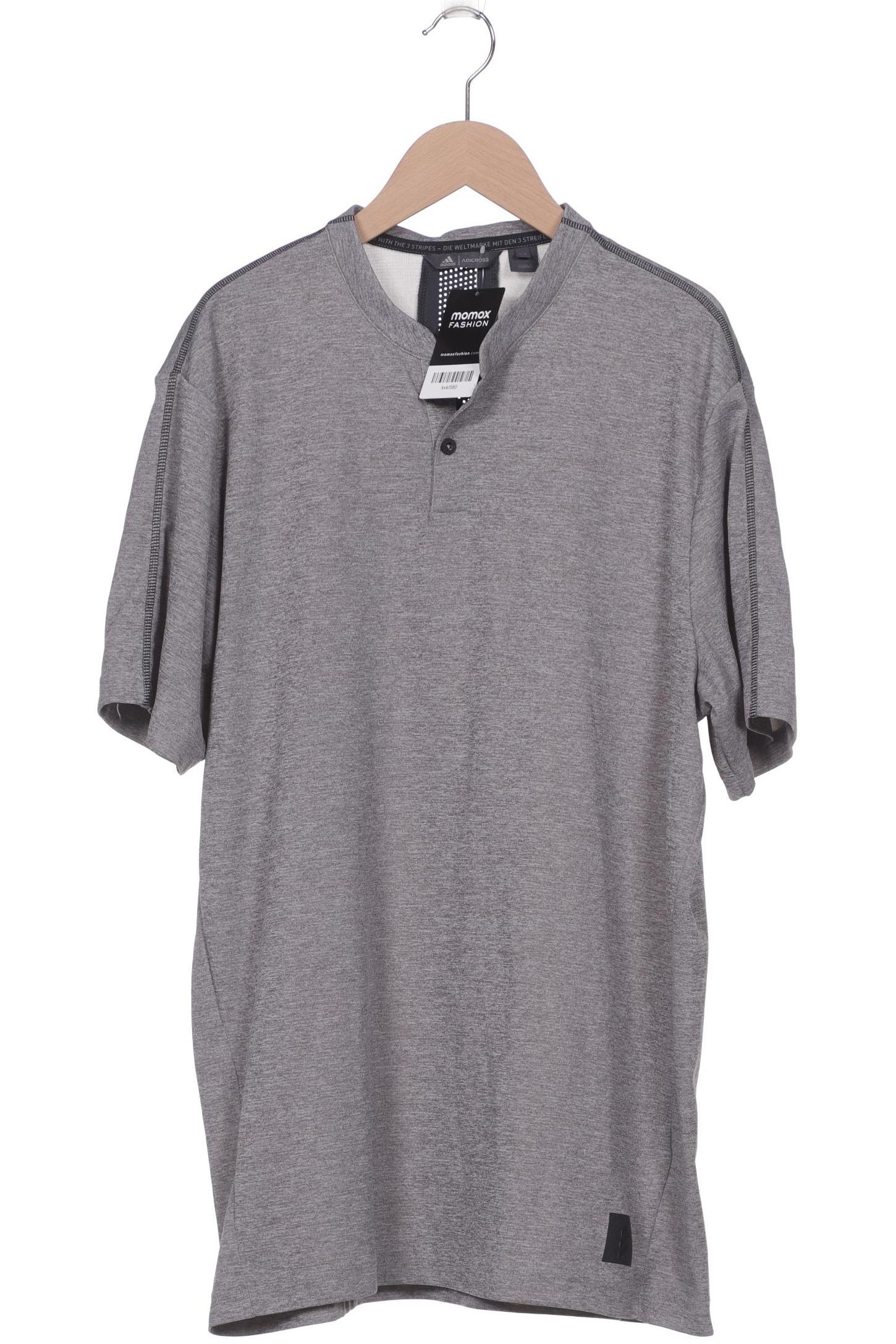 

adidas Herren T-Shirt, grau, Gr. 52