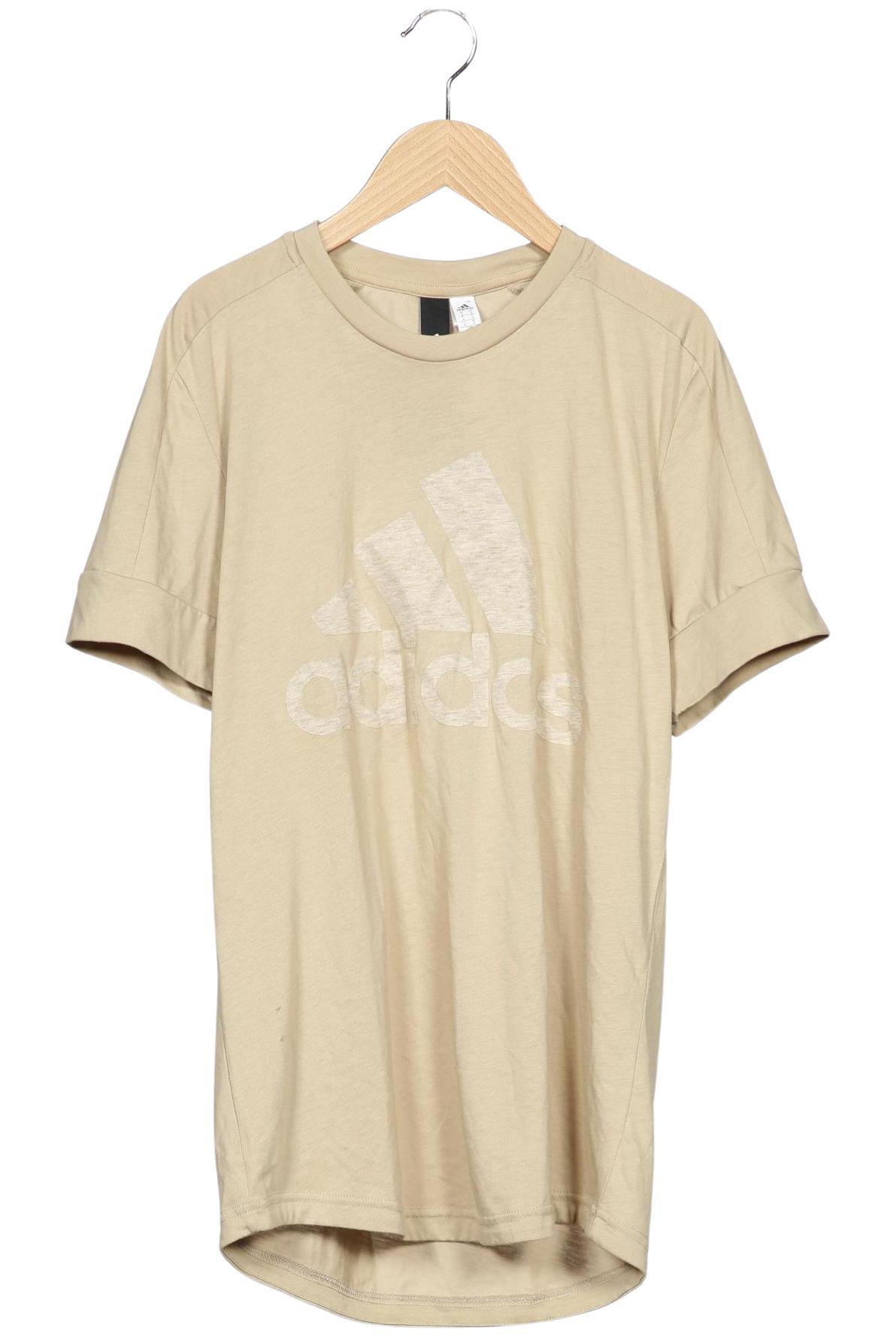 

adidas Herren T-Shirt, beige, Gr. 46