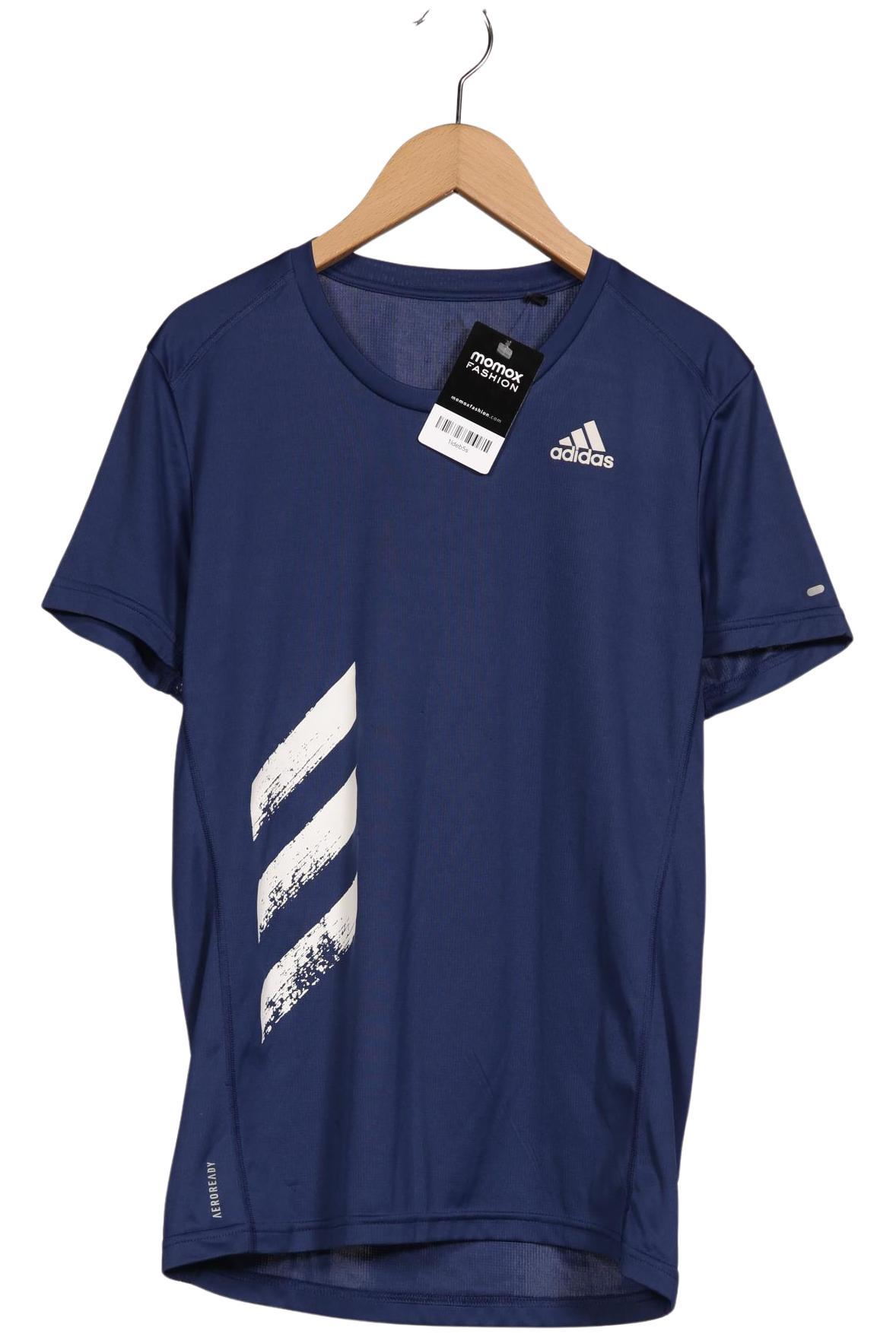 

adidas Herren T-Shirt, blau, Gr. 44