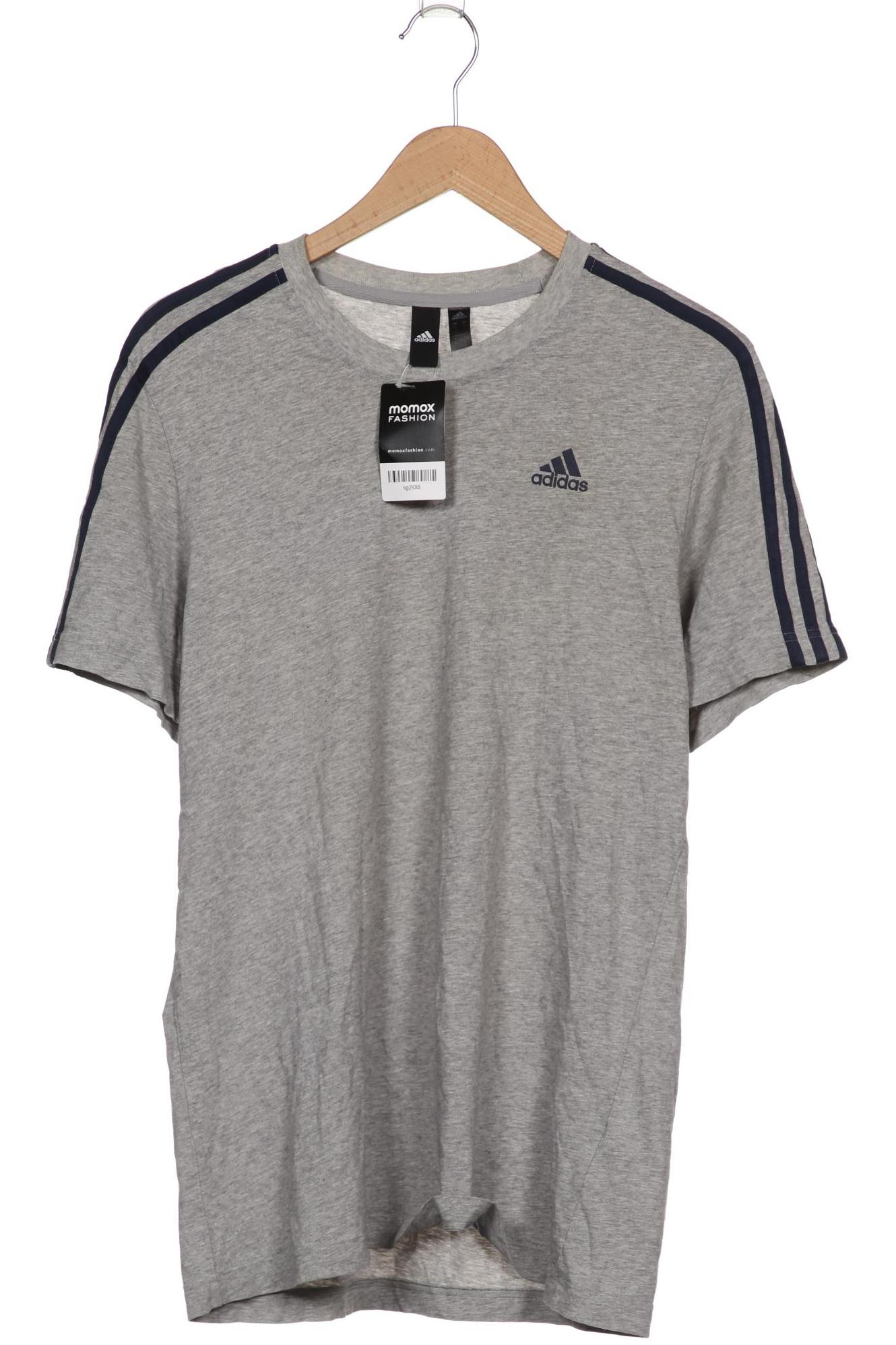 

adidas Herren T-Shirt, grau, Gr. 52