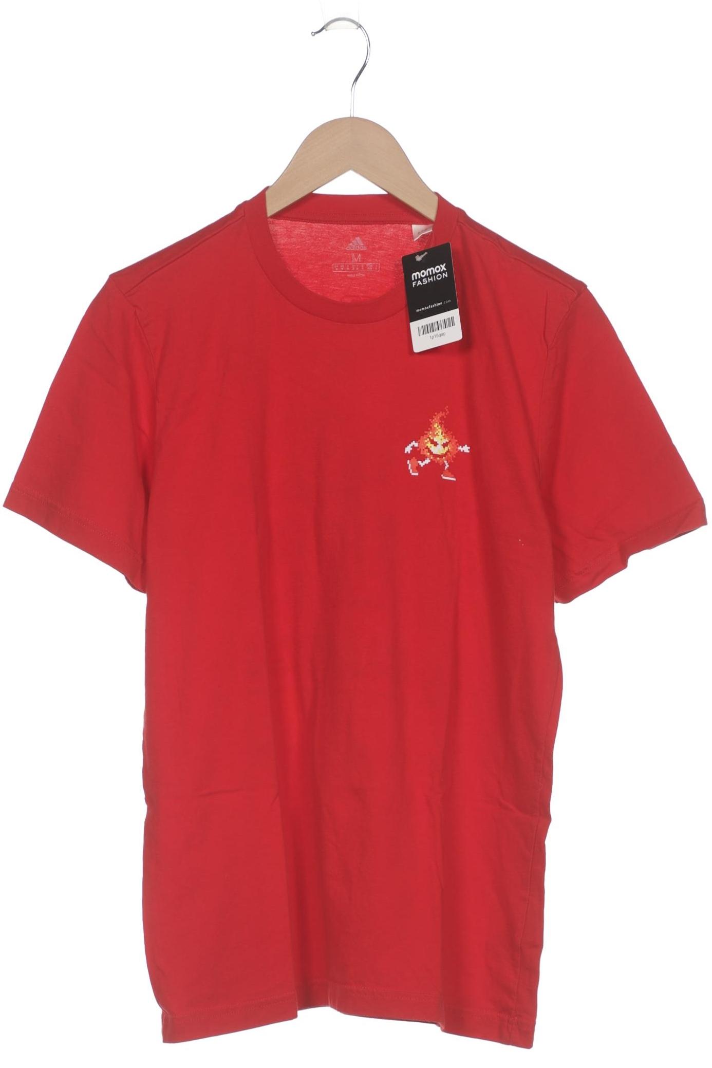 

adidas Herren T-Shirt, rot, Gr. 48