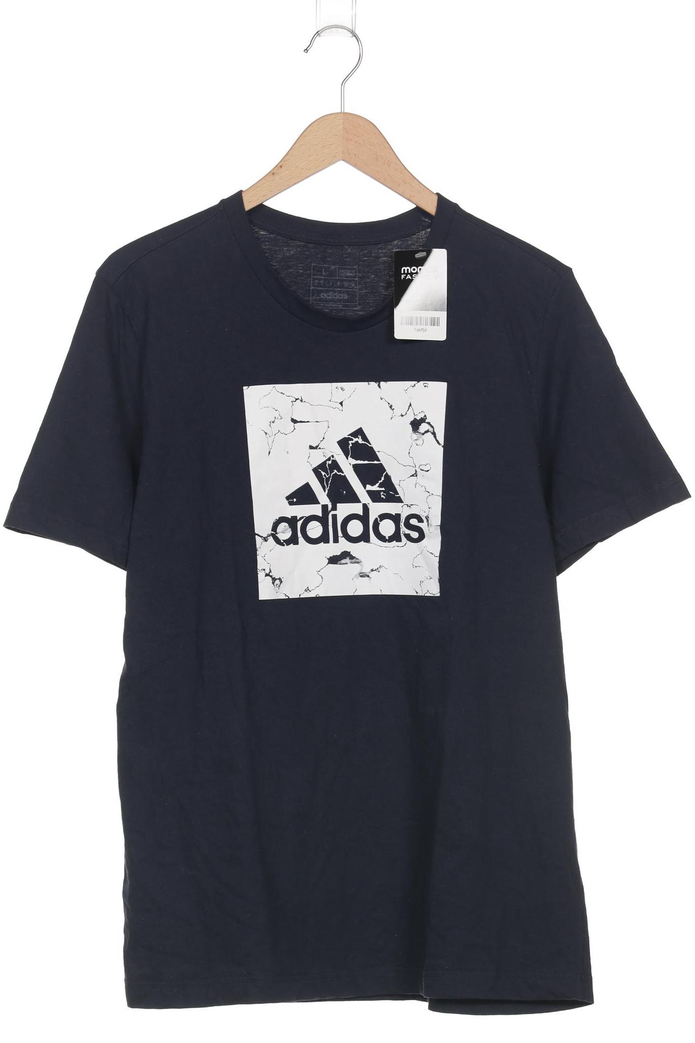 

adidas Herren T-Shirt, marineblau, Gr. 52