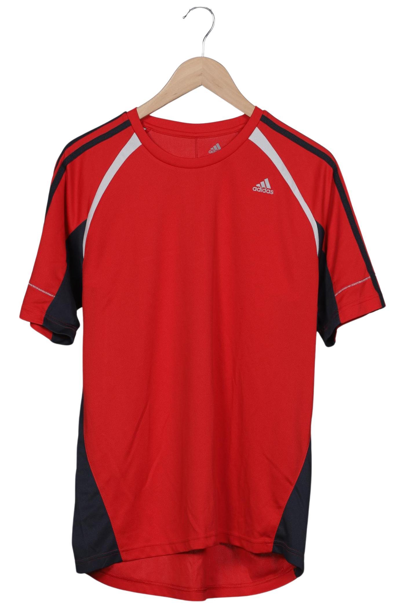 

adidas Herren T-Shirt, rot, Gr. 52