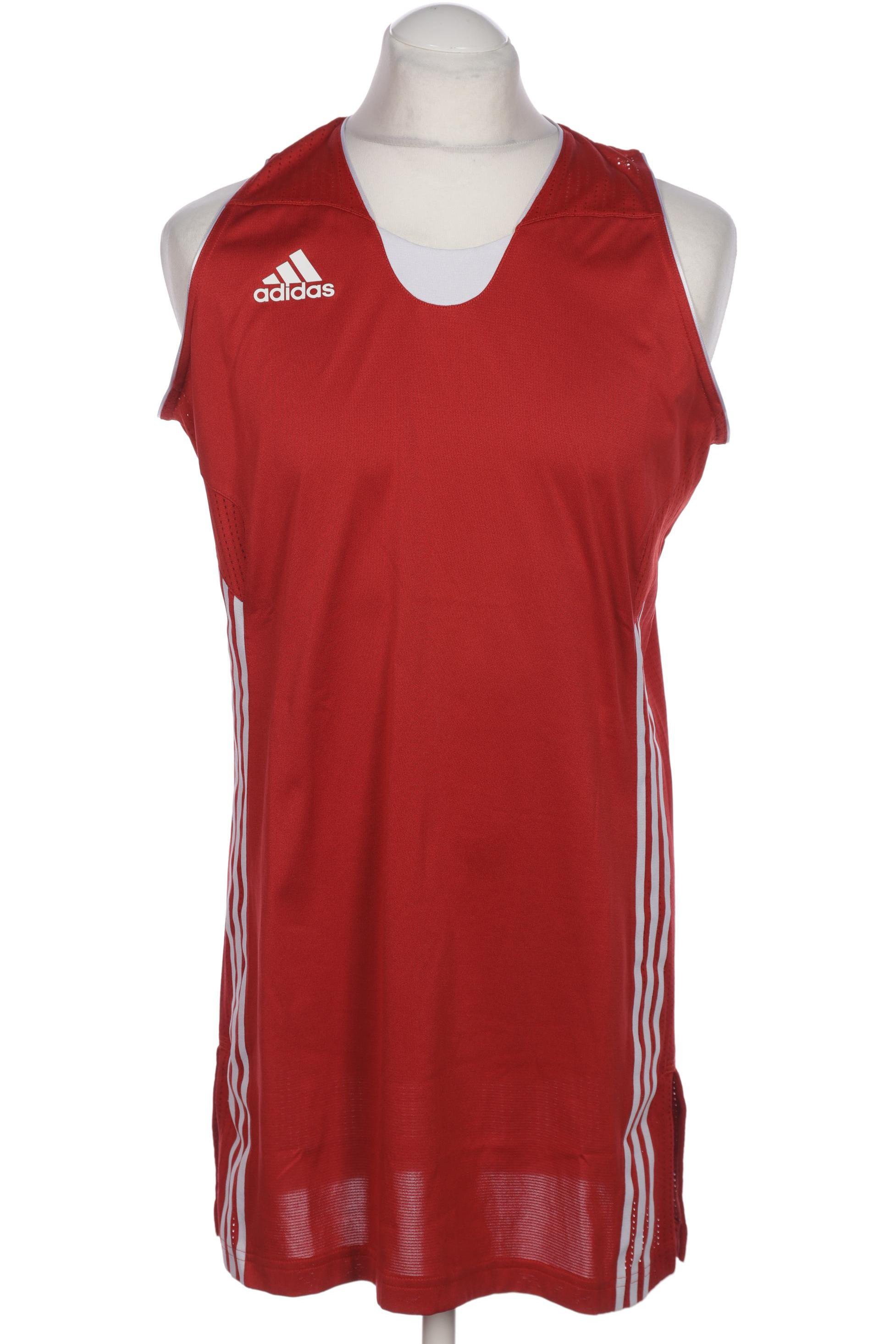 

adidas Herren T-Shirt, rot, Gr. 52