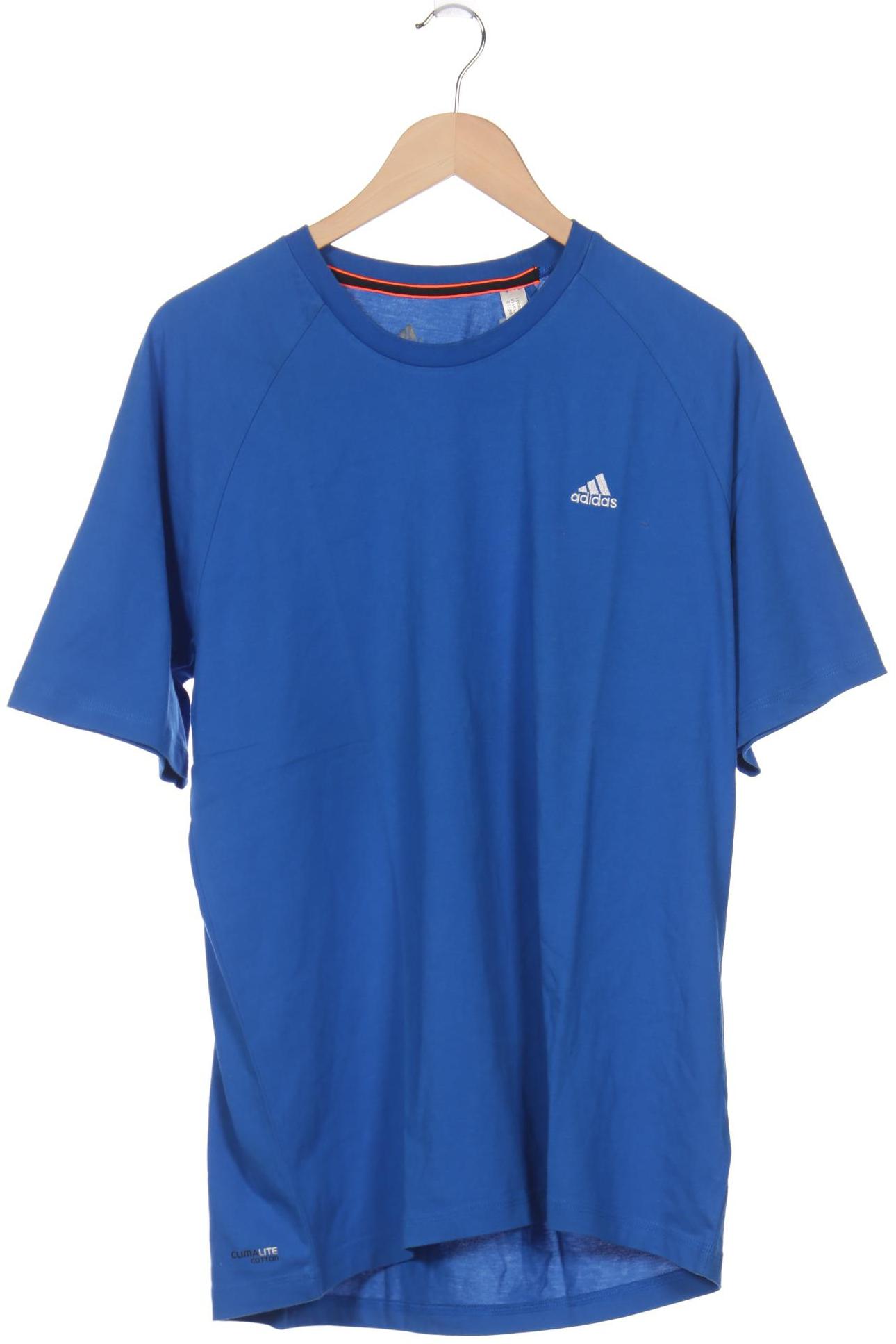 

adidas Herren T-Shirt, blau, Gr. 54