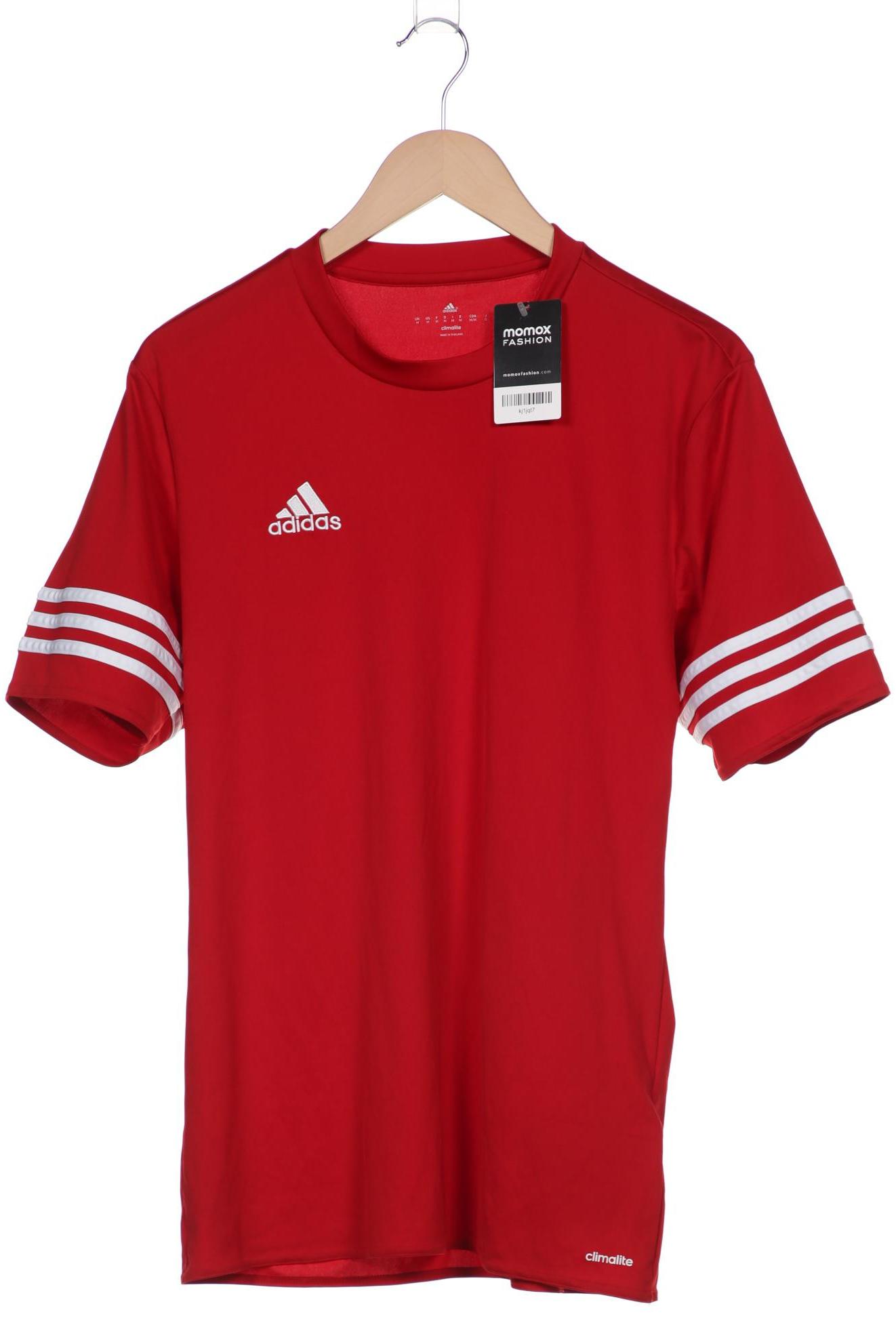 

adidas Herren T-Shirt, rot, Gr. 48