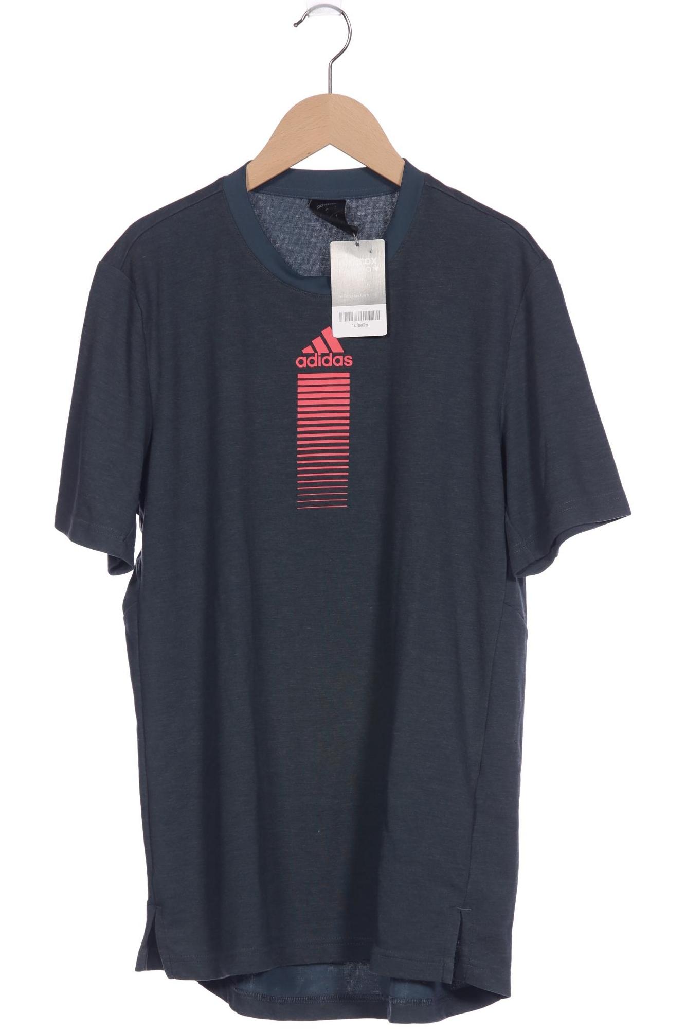 

adidas Herren T-Shirt, grau, Gr. 48