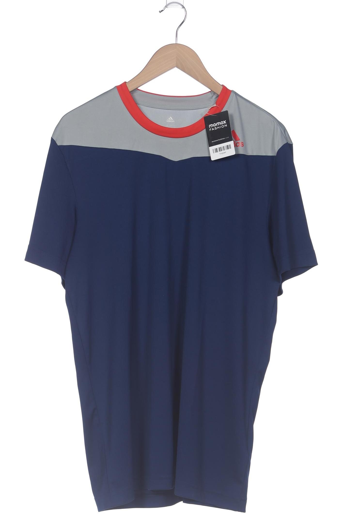 

adidas Herren T-Shirt, marineblau, Gr. 54