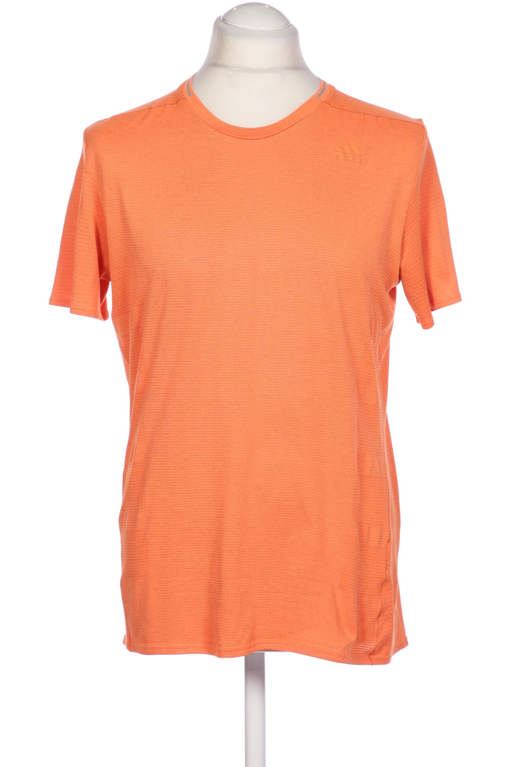 

adidas Herren T-Shirt, orange, Gr. 48