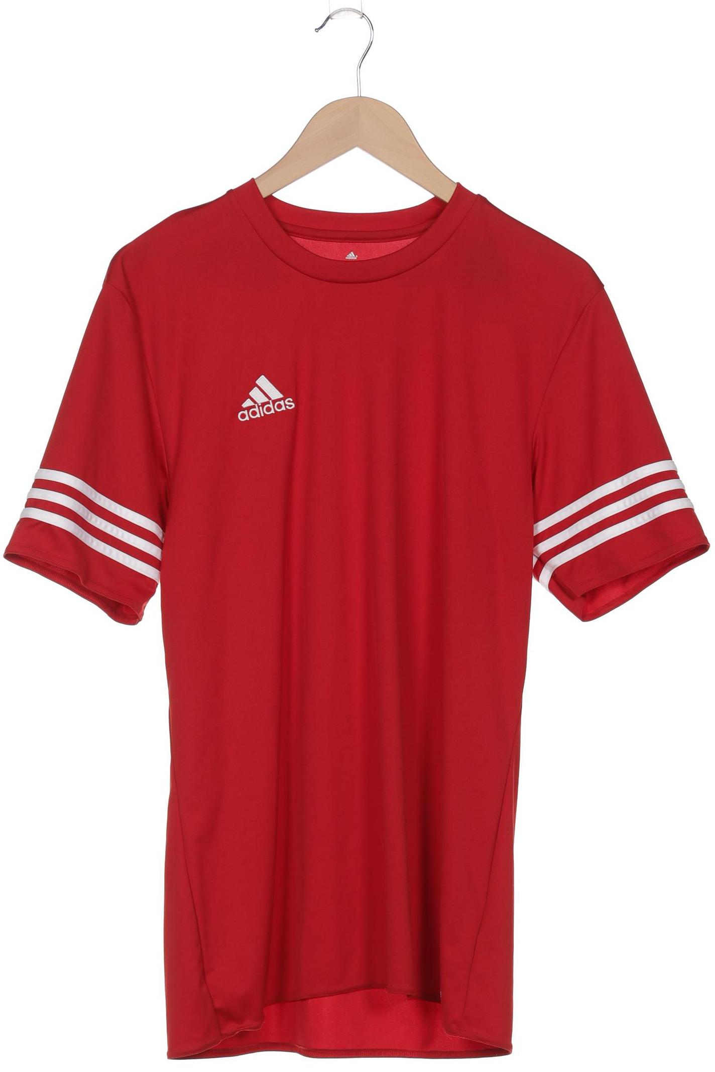 

adidas Herren T-Shirt, rot, Gr. 52