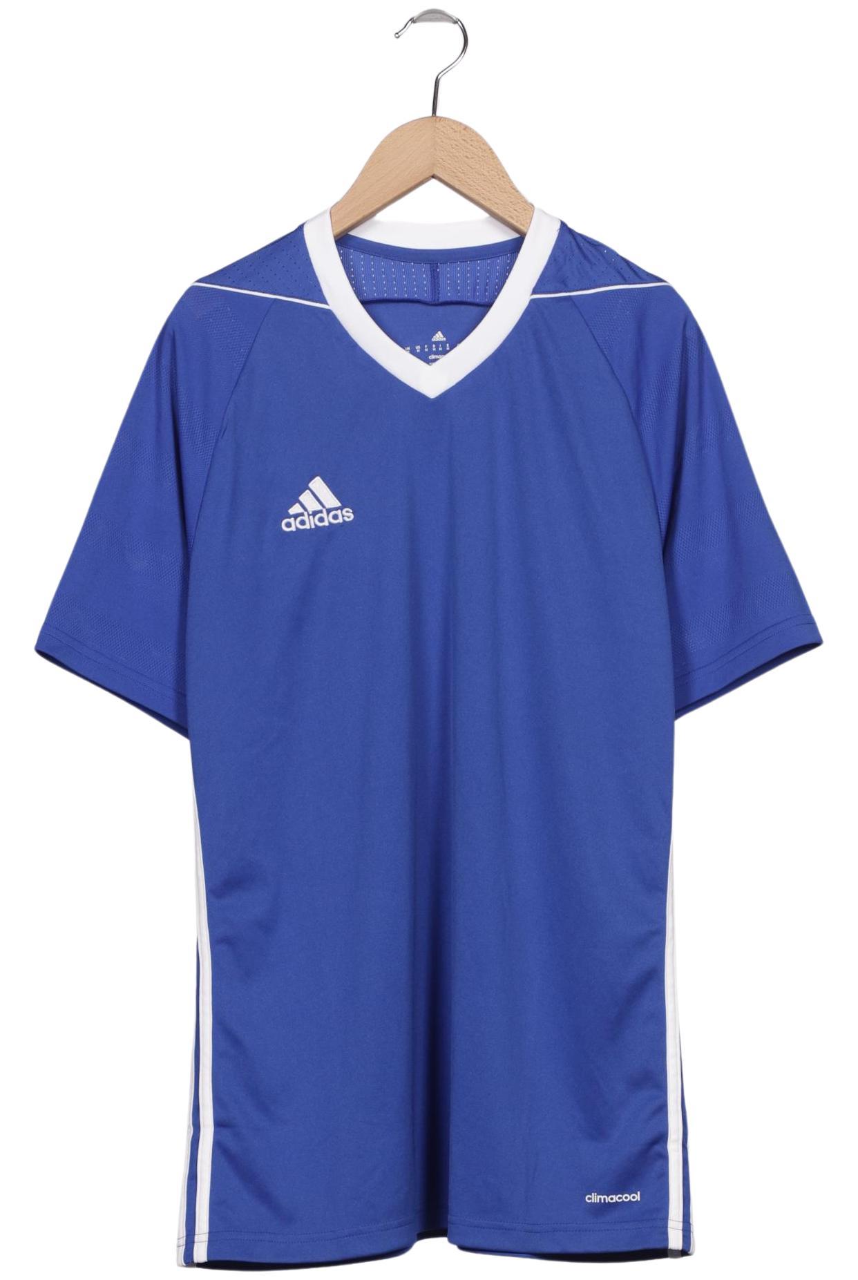 

adidas Herren T-Shirt, blau, Gr. 48