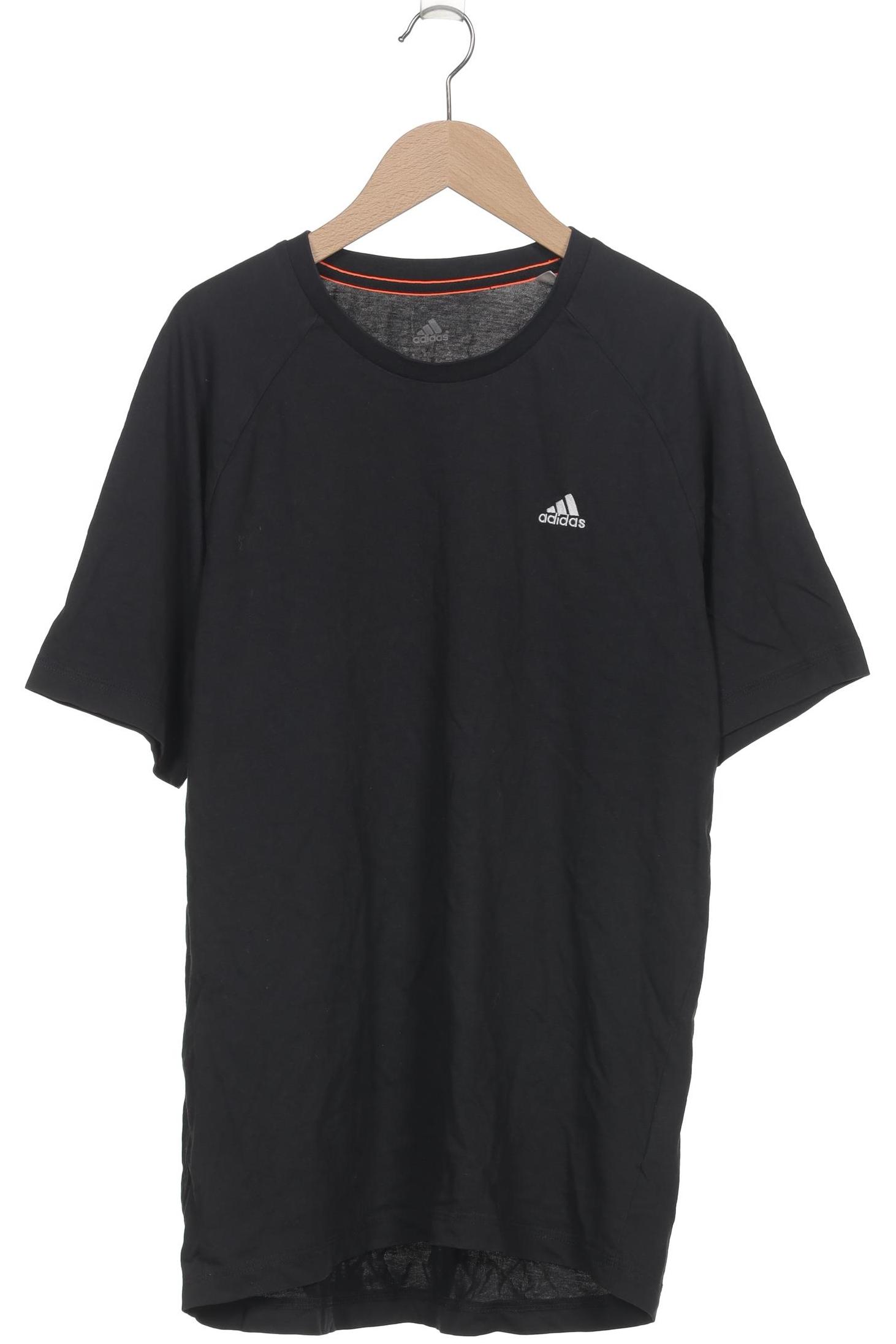 

adidas Herren T-Shirt, schwarz, Gr. 48