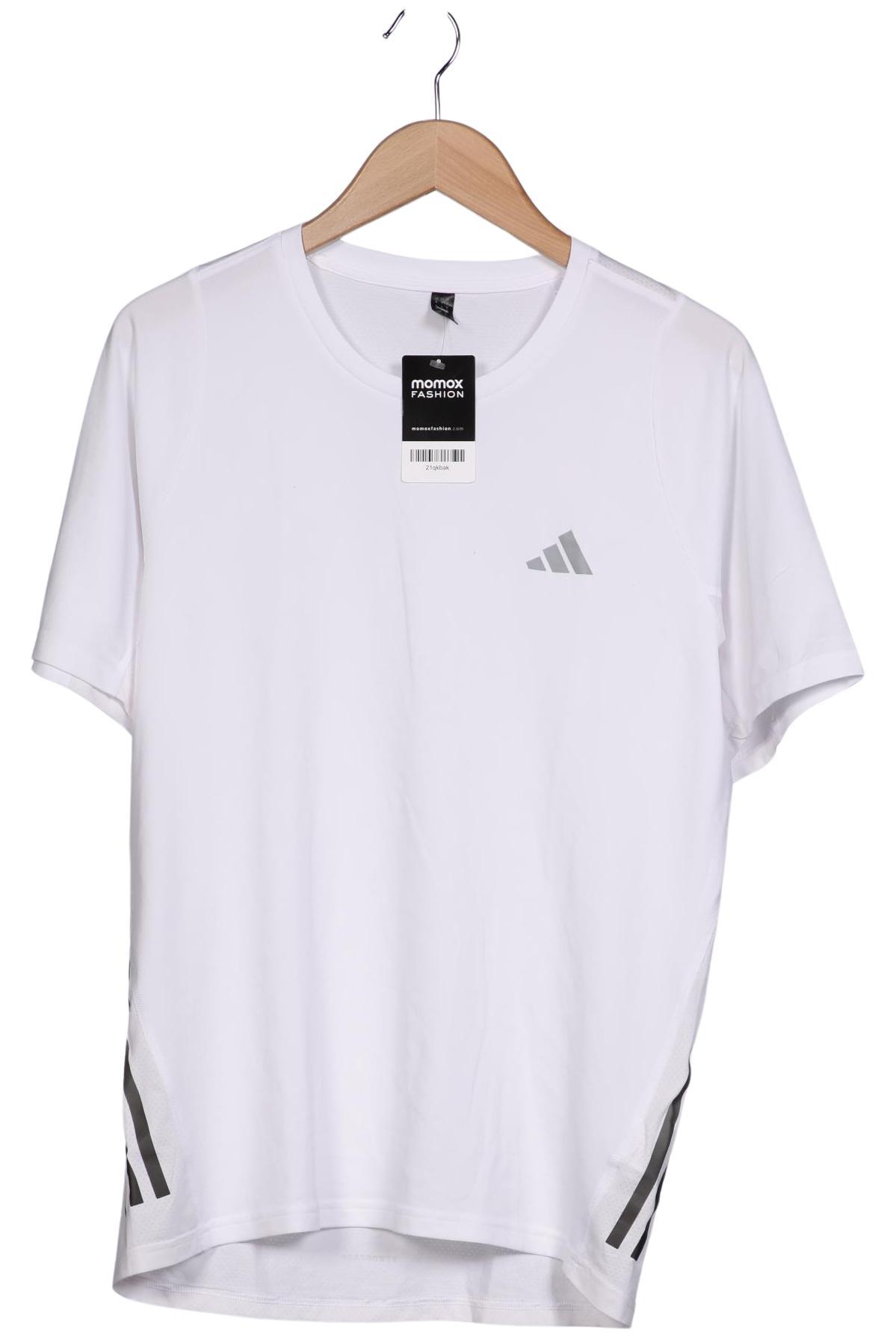 

adidas Herren T-Shirt, weiß, Gr. 48