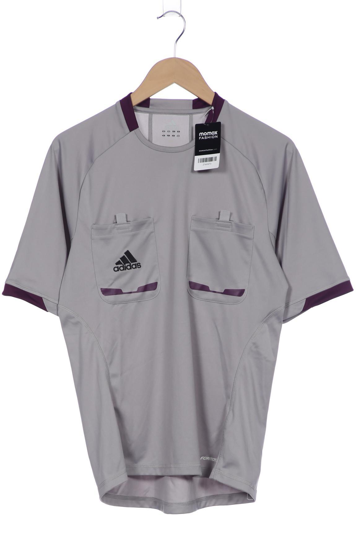 

adidas Herren T-Shirt, grau, Gr. 48