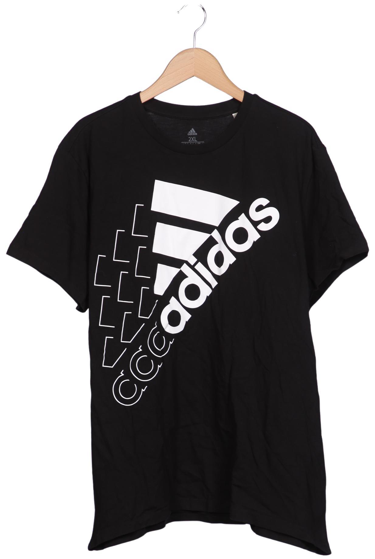 

adidas Herren T-Shirt, schwarz, Gr. 56