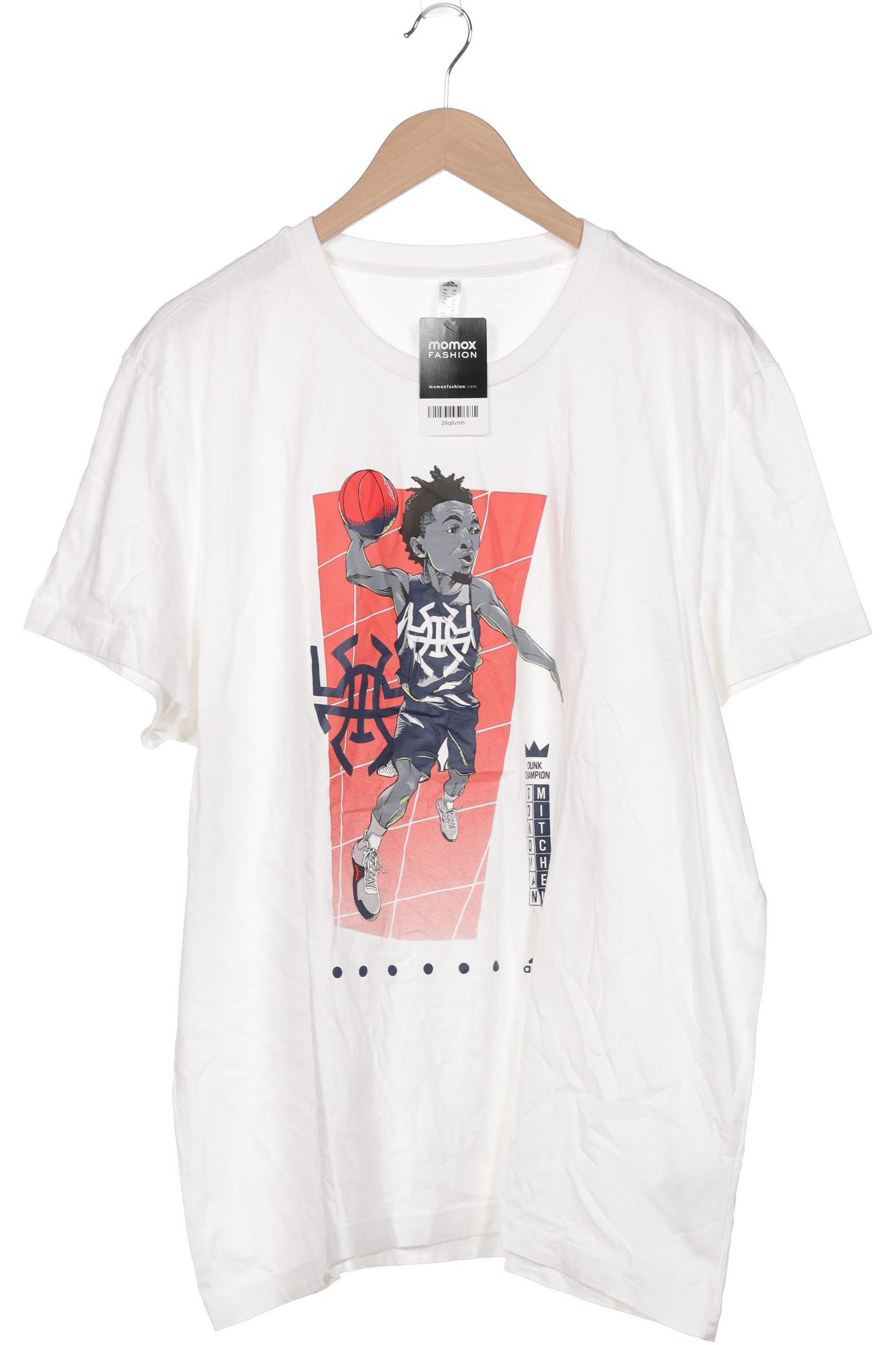 

adidas Herren T-Shirt, weiß, Gr. 56