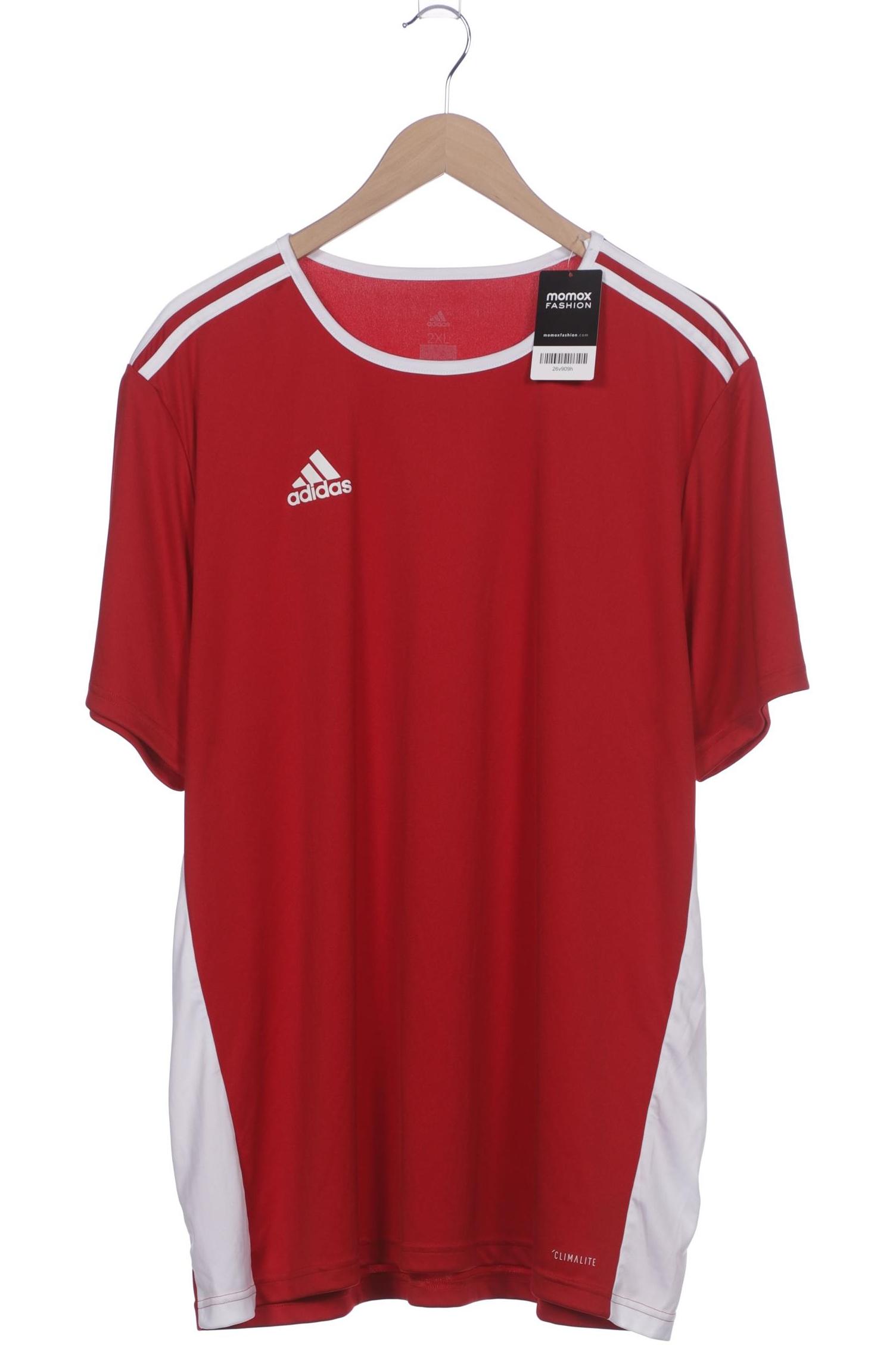 

adidas Herren T-Shirt, rot, Gr. 56