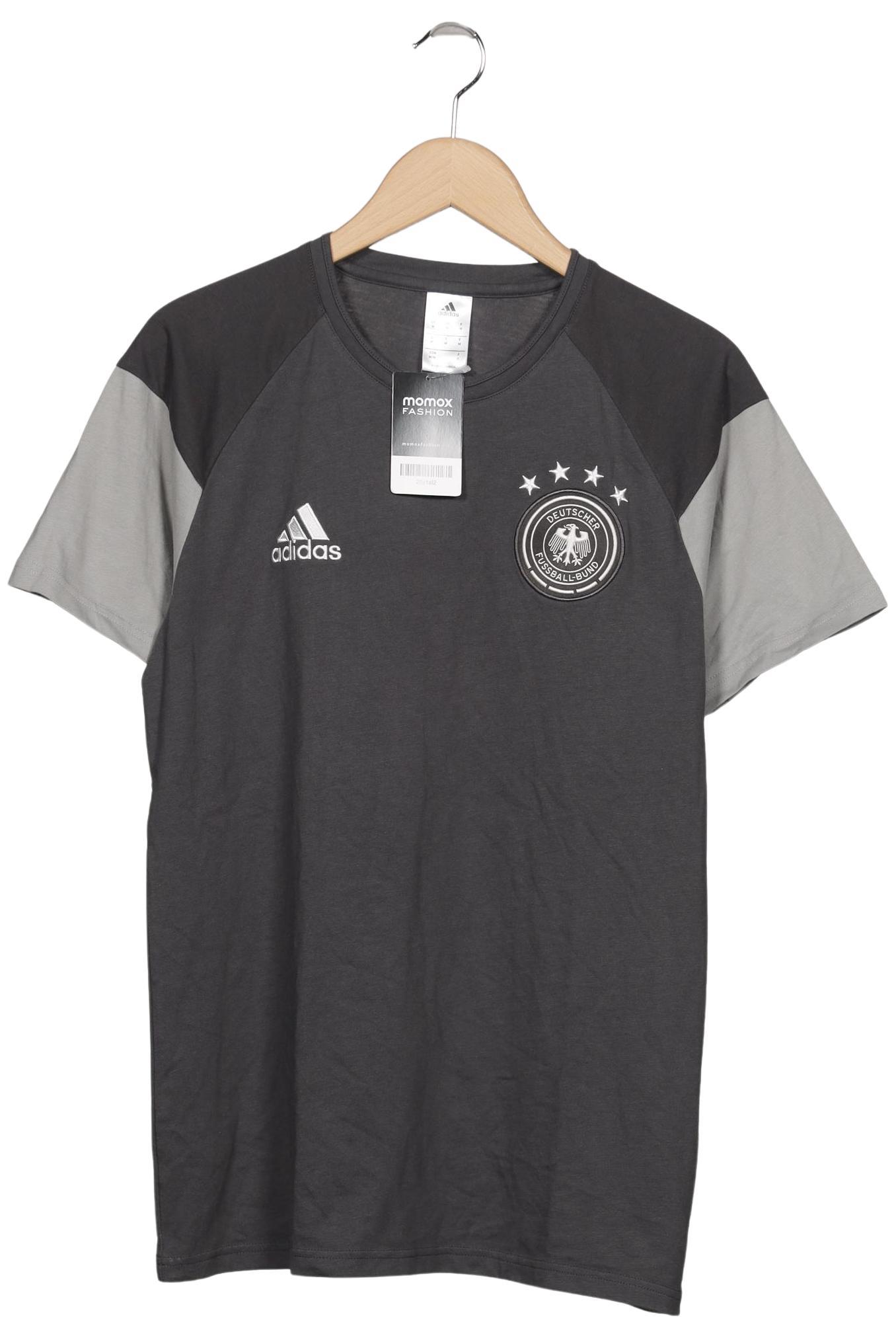 

adidas Herren T-Shirt, grau, Gr. 48