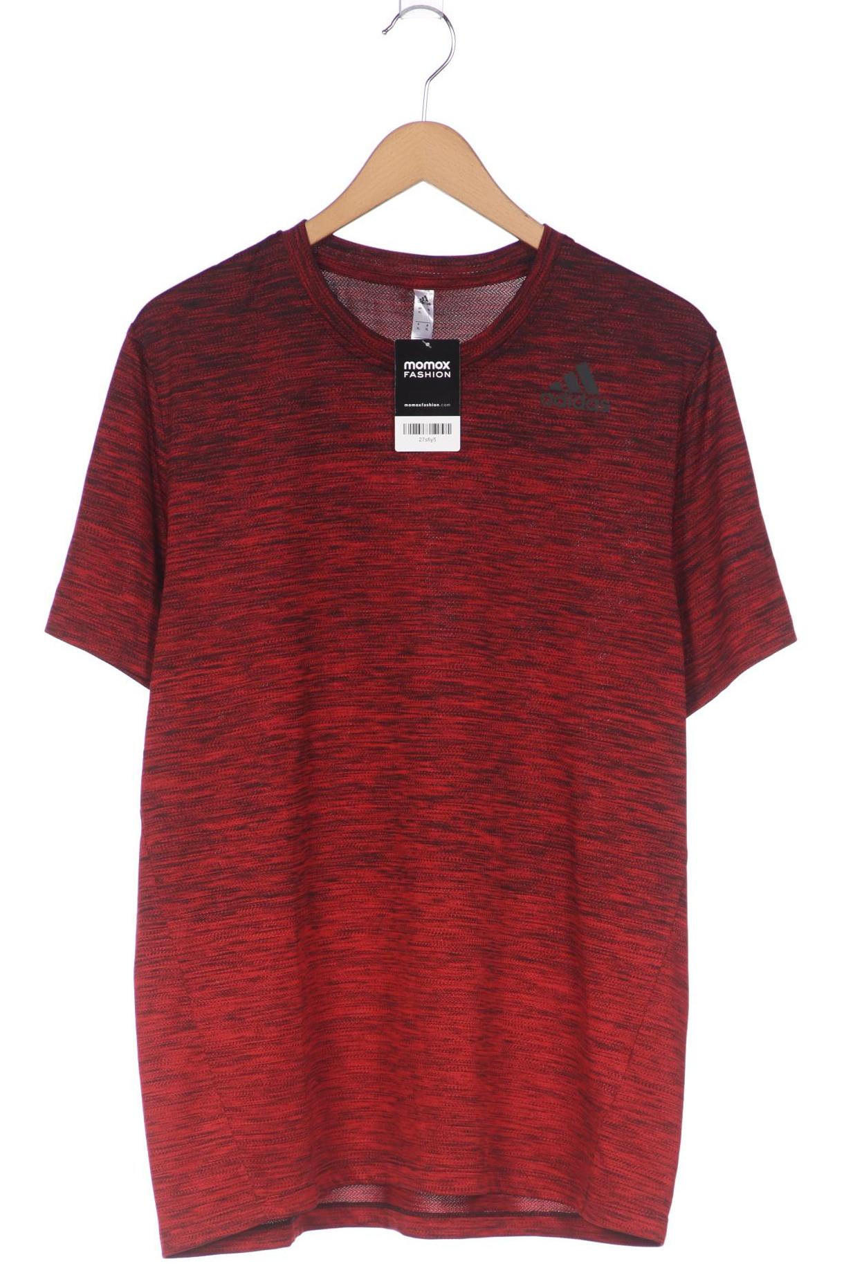 

adidas Herren T-Shirt, rot, Gr. 54