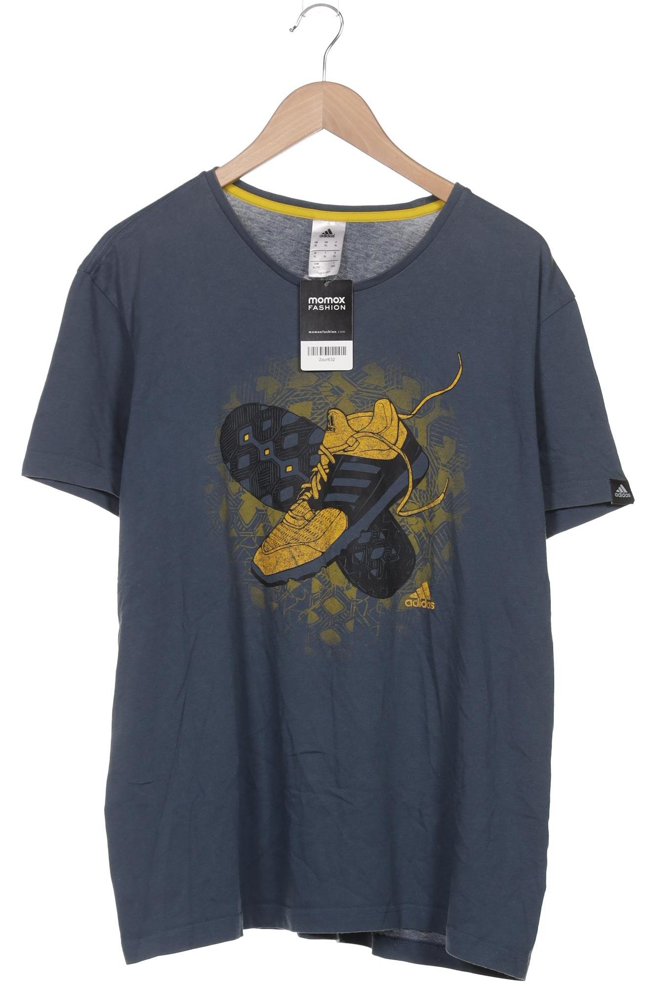 

adidas Herren T-Shirt, blau, Gr. 54