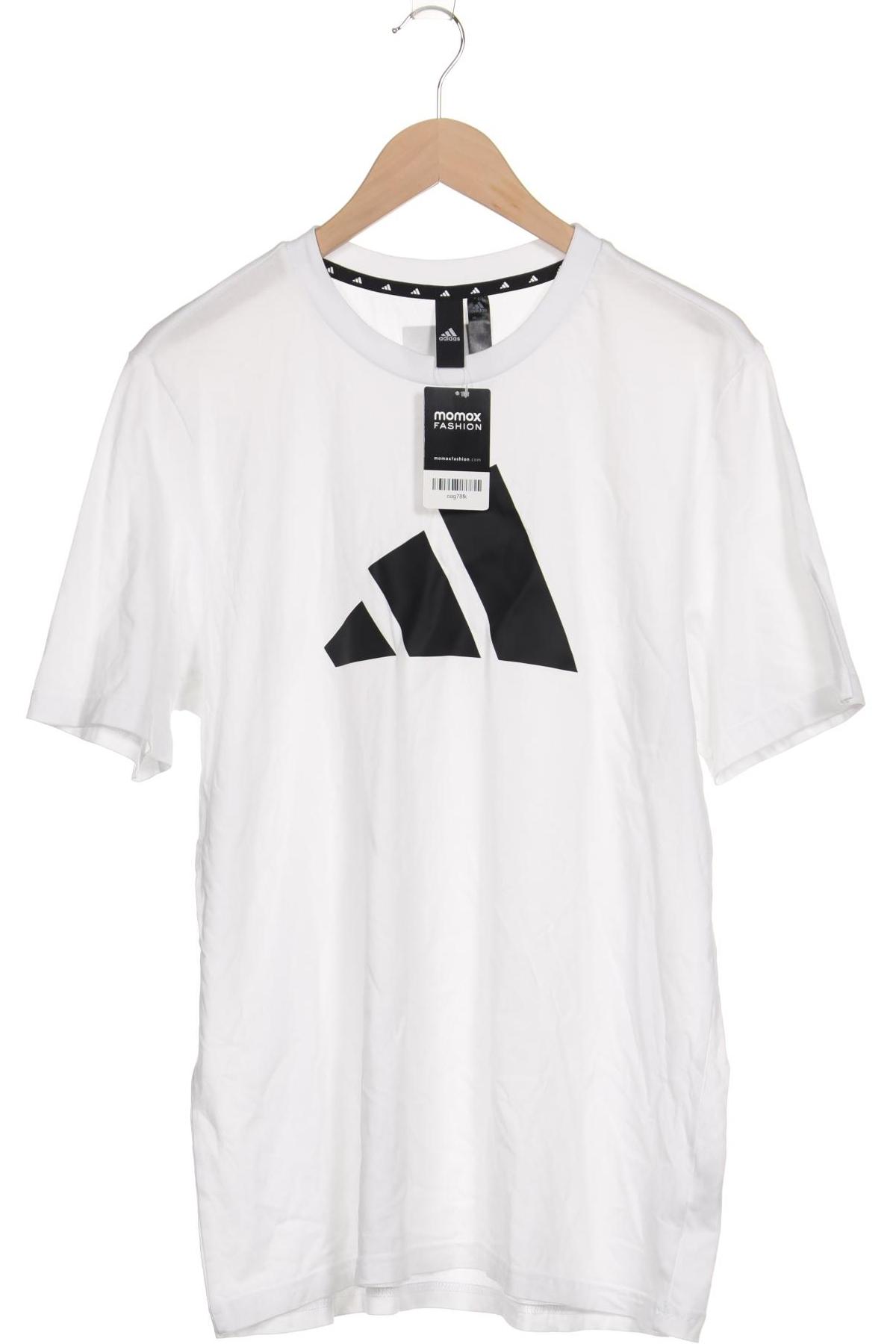 

adidas Herren T-Shirt, weiß, Gr. 52