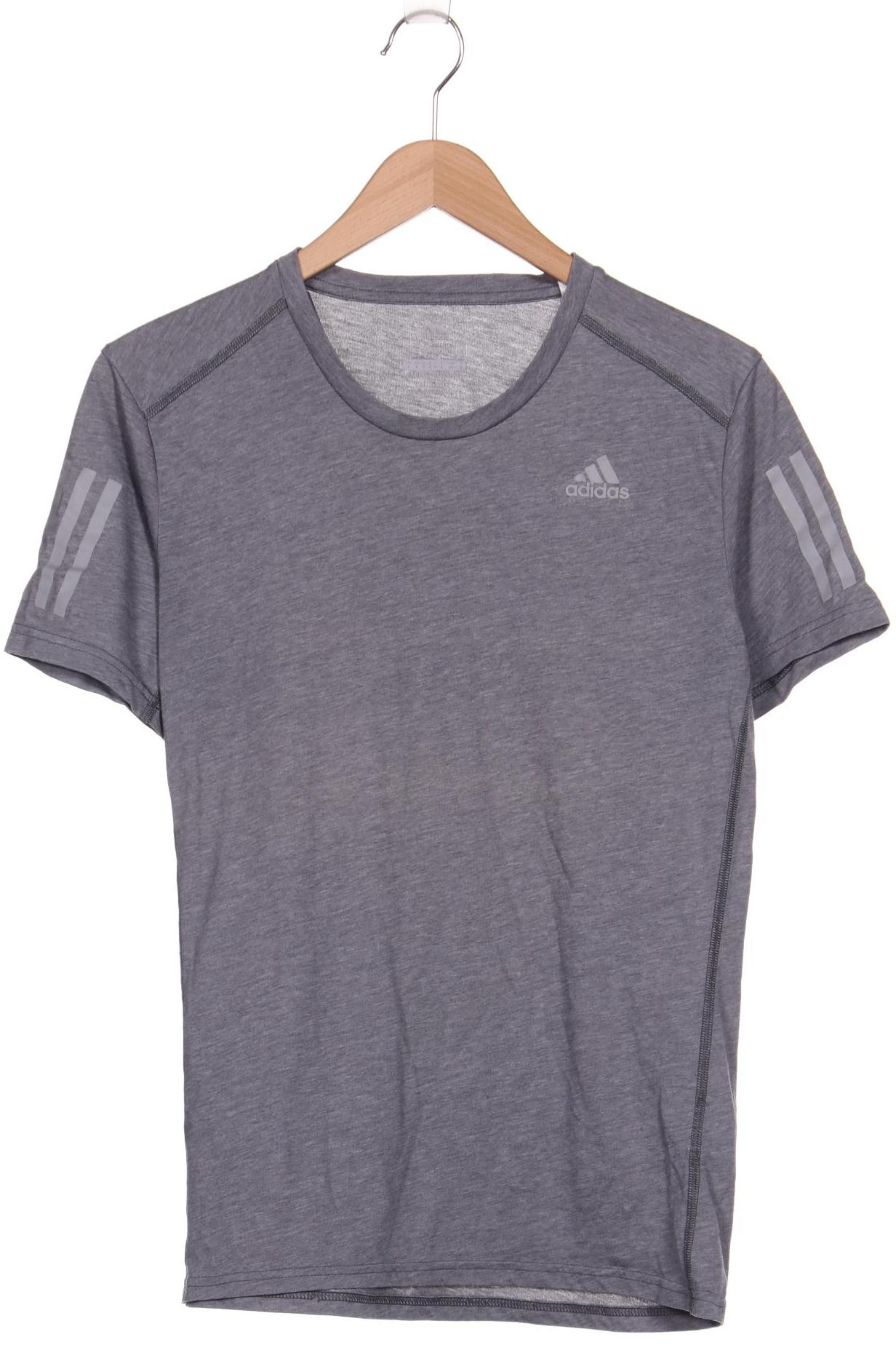

adidas Herren T-Shirt, grau, Gr. 46