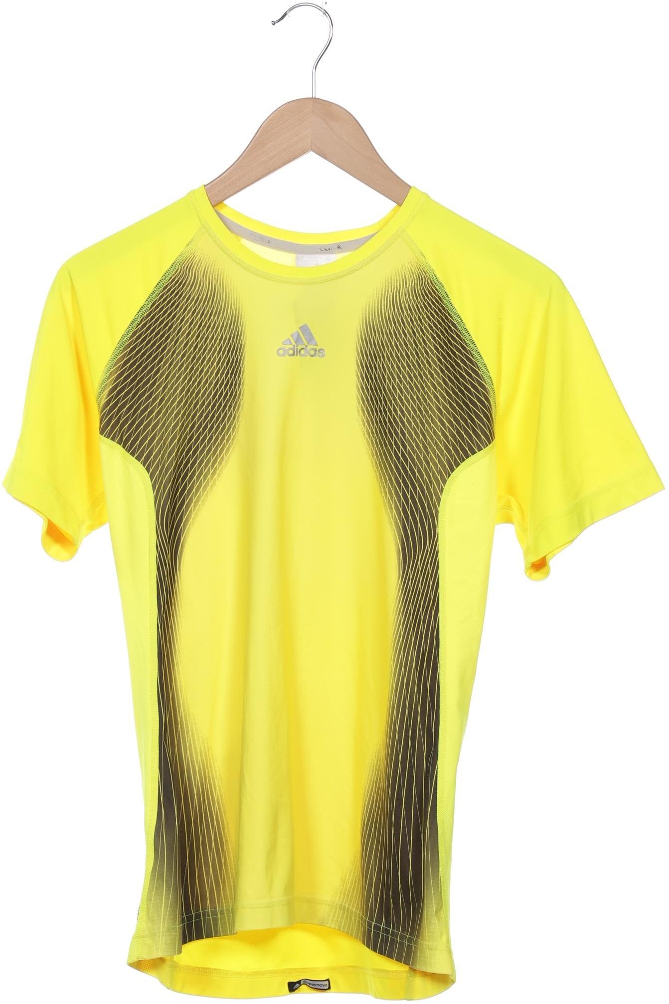 

adidas Herren T-Shirt, gelb, Gr. 46