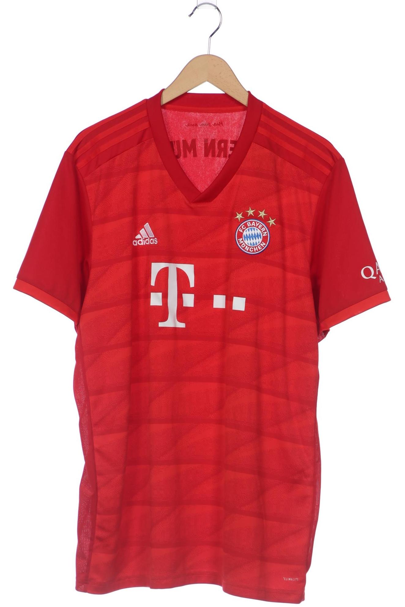 

adidas Herren T-Shirt, rot, Gr. 56