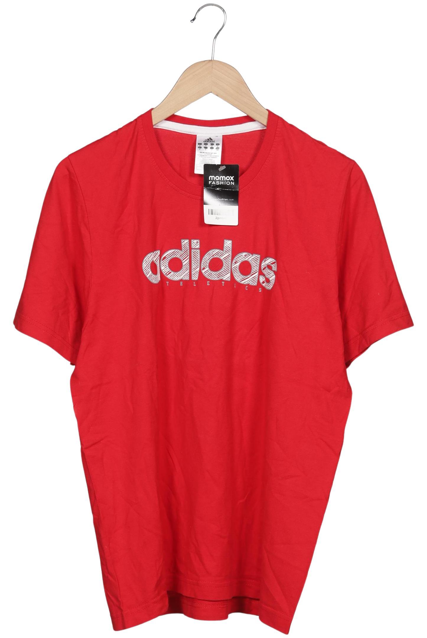 

adidas Herren T-Shirt, rot, Gr. 48