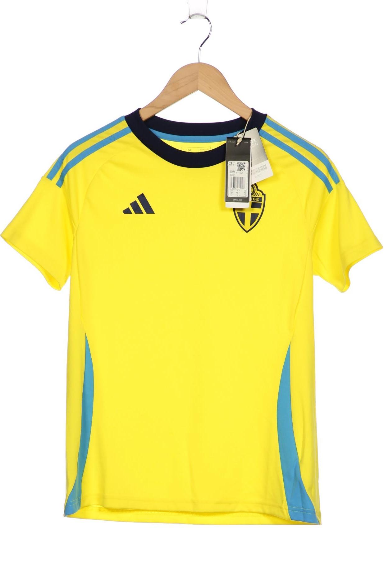 

adidas Herren T-Shirt, gelb, Gr. 48