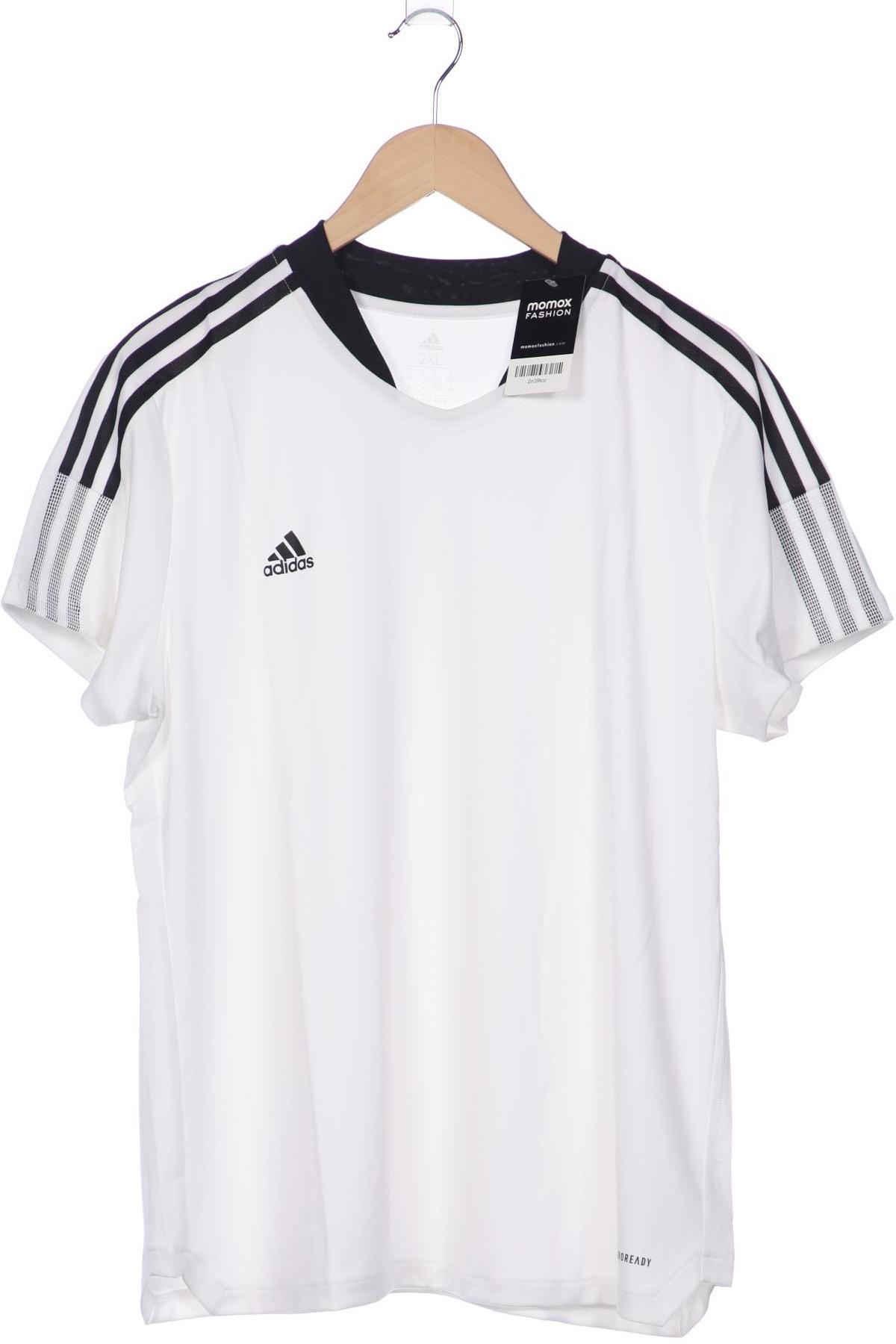 

adidas Herren T-Shirt, weiß, Gr. 56