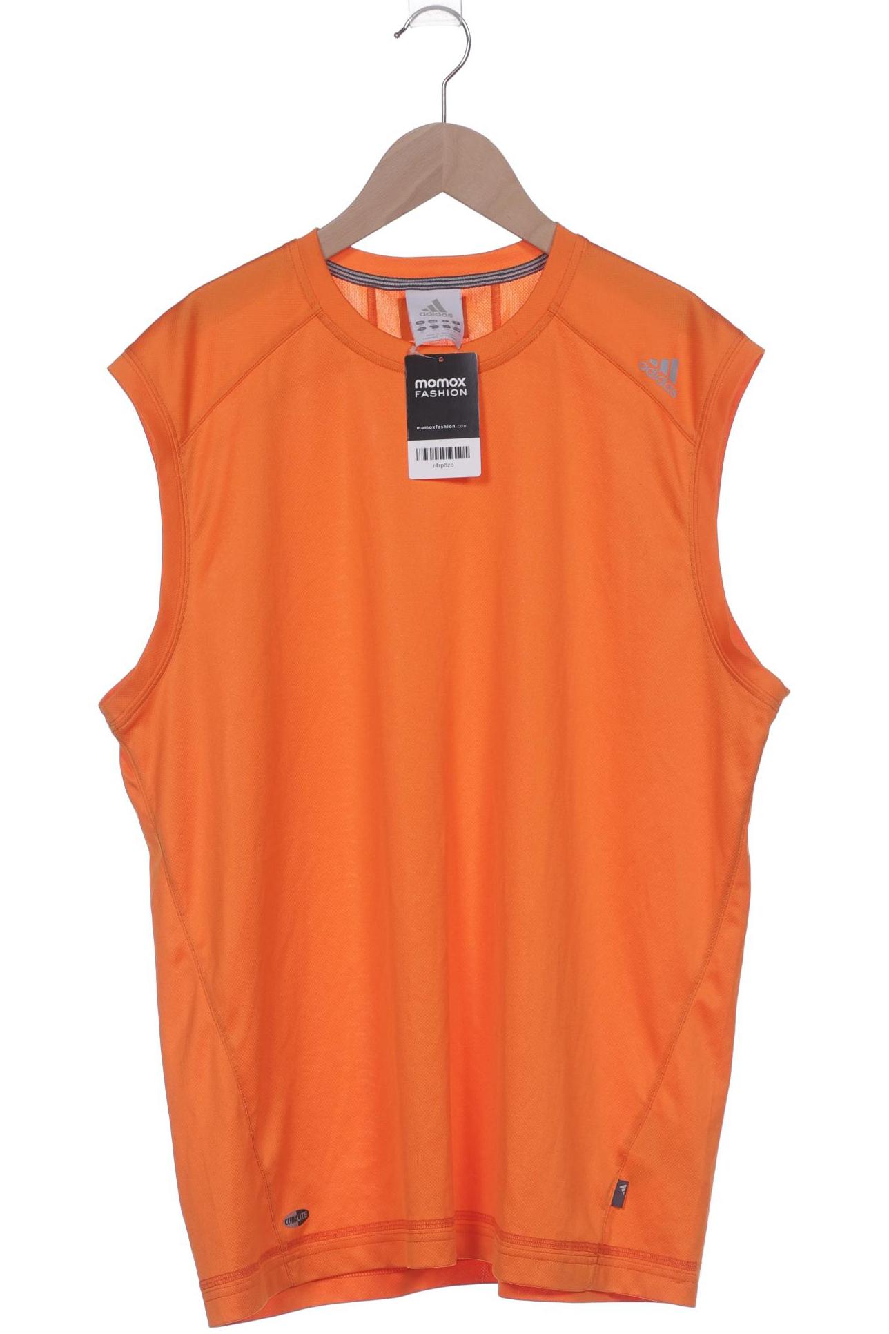 

adidas Herren T-Shirt, orange, Gr. 54
